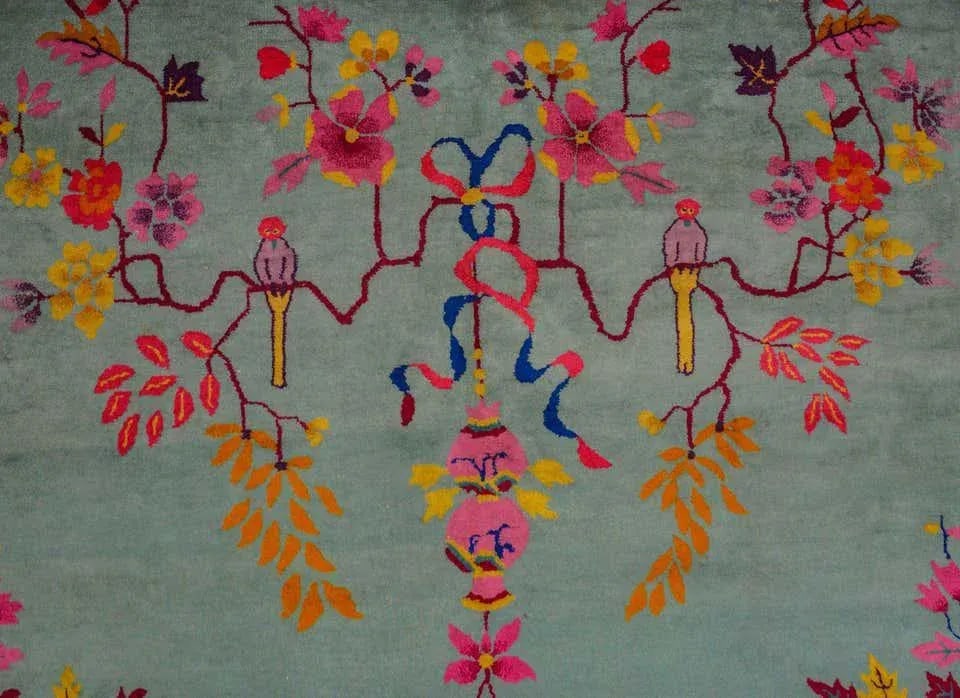 Chinese Art Deco Rug - 8