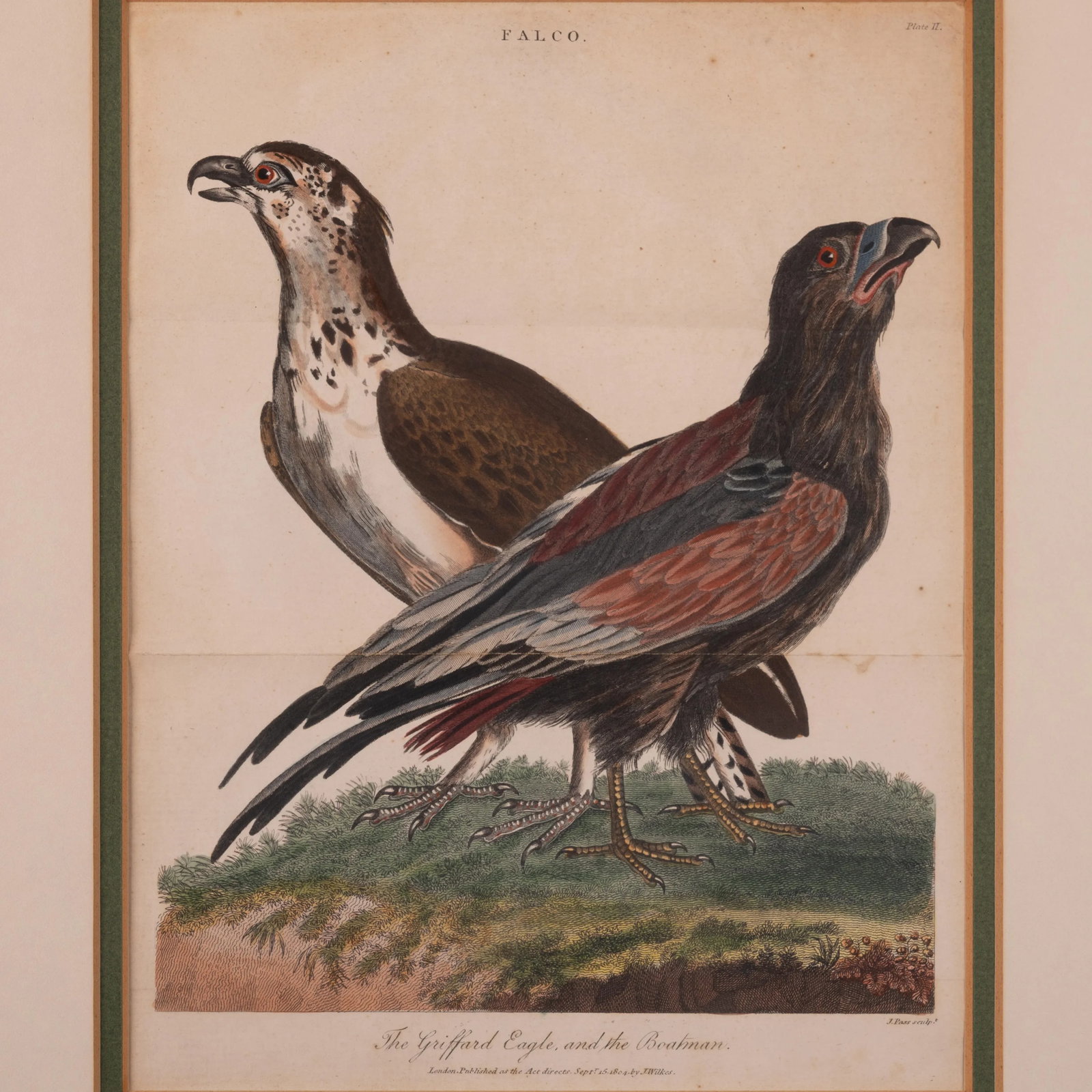 John Pass After Reinhold Eagle Engravings, c.1805 - Set of 2 - 2