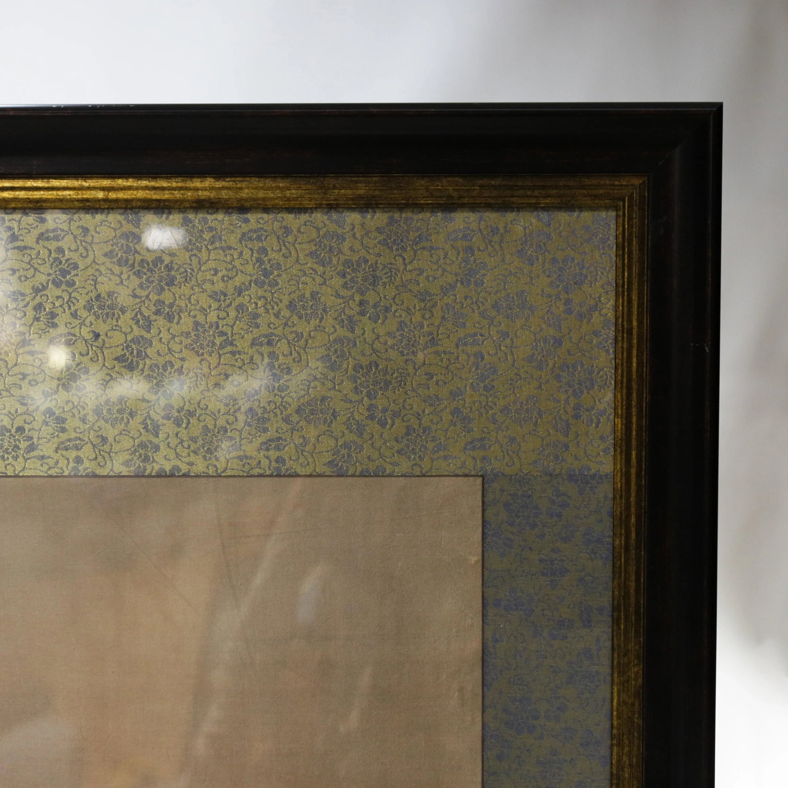 Framed Vintage Chinese Portrait Painting of a Scholar Official - 9