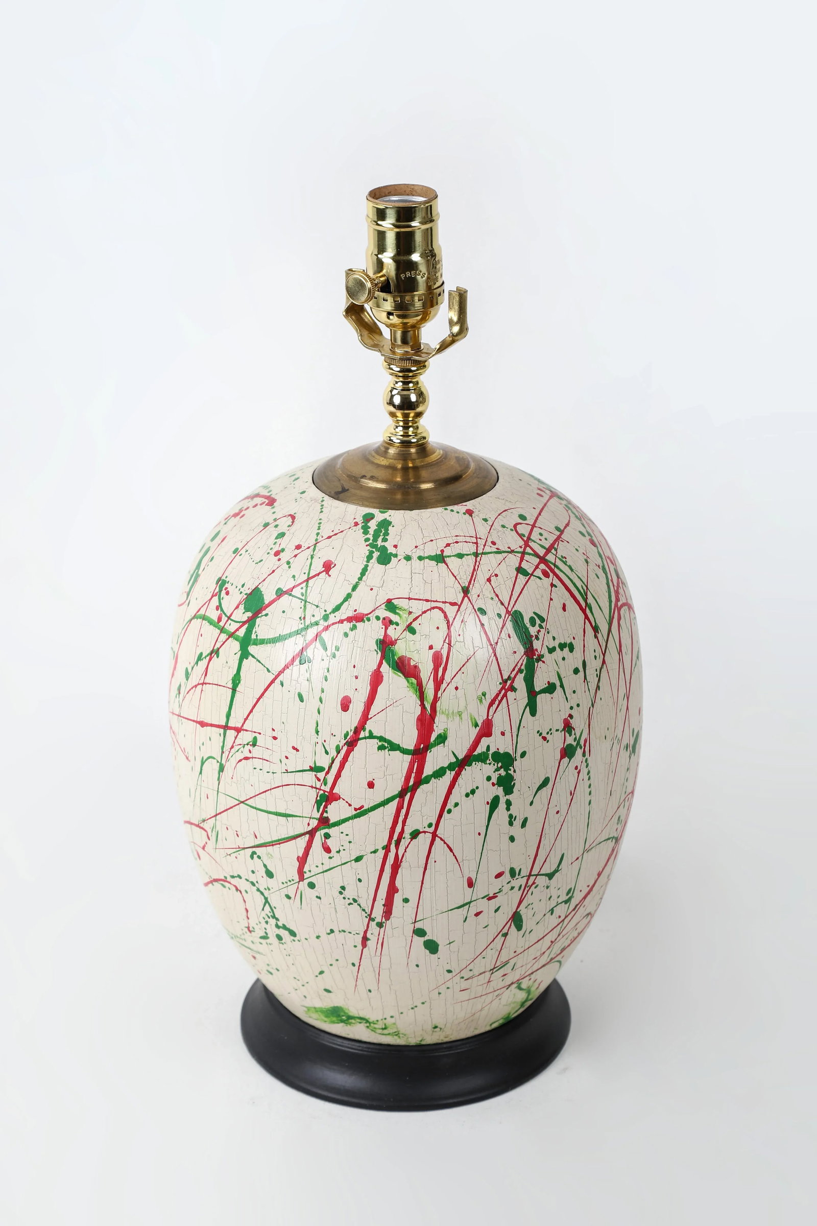 Hand Drawn Abstract Pattern Table Lamp - 4