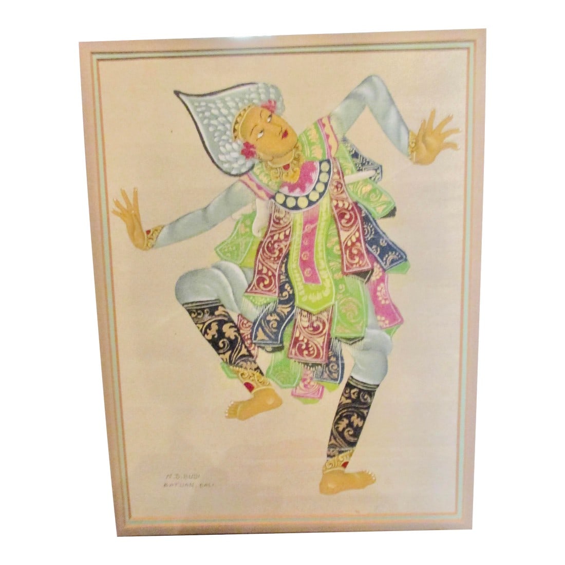 Watercolor Dancer by I Made Budi 20th Century (1 of 9)