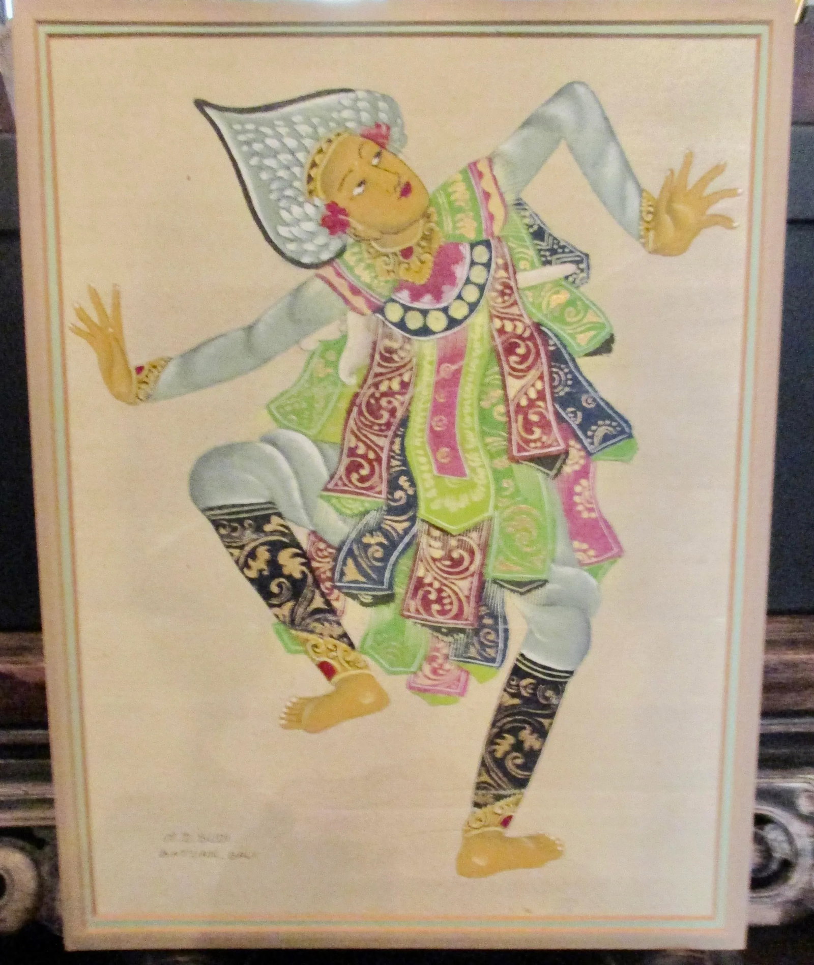 Watercolor Dancer by I Made Budi 20th Century - 2