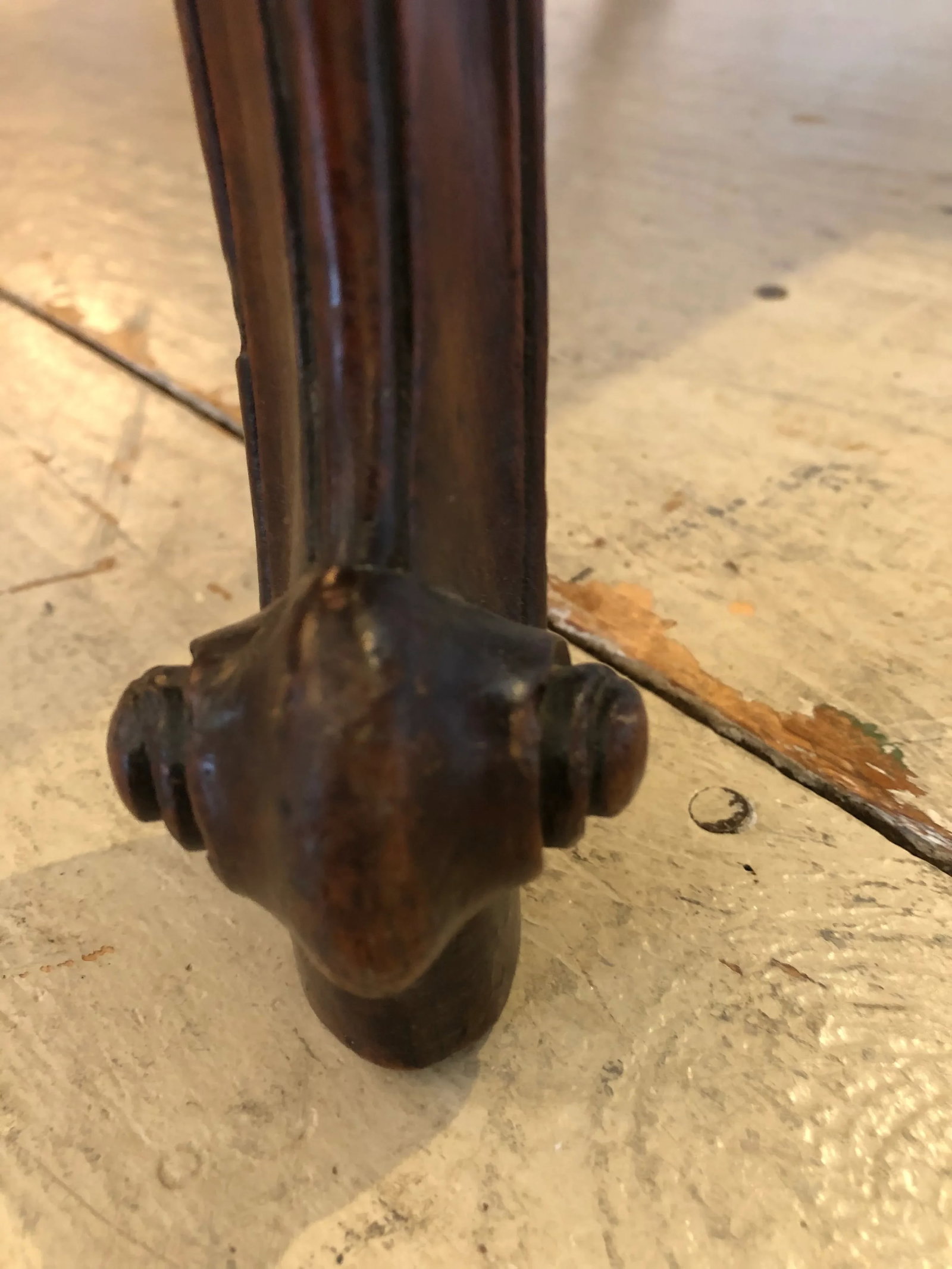 18th Century Georgian Side Chairs Dressed Up in Scalamandre Upholstery -A Pair - 6