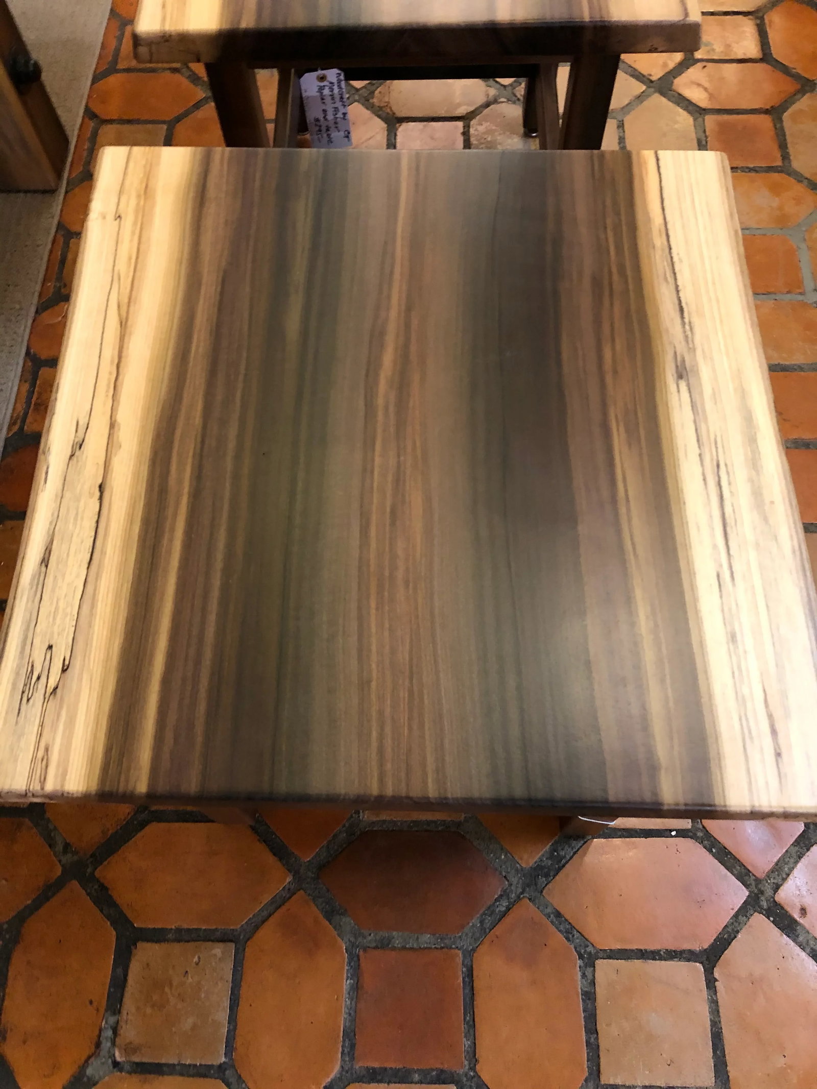 Artisan Made Amish Custom Poplar End Tables -A Pair - 2
