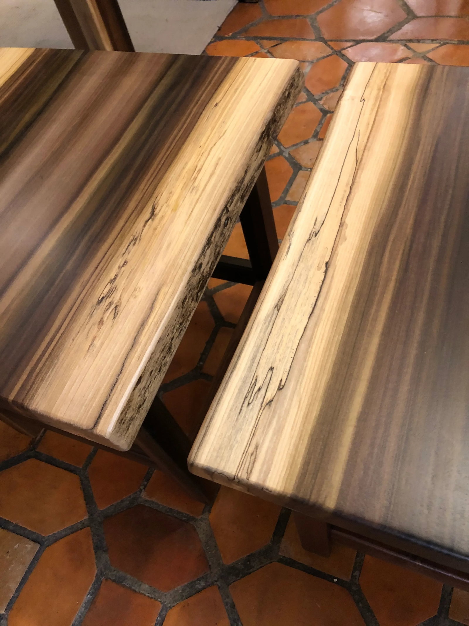 Artisan Made Amish Custom Poplar End Tables -A Pair - 7
