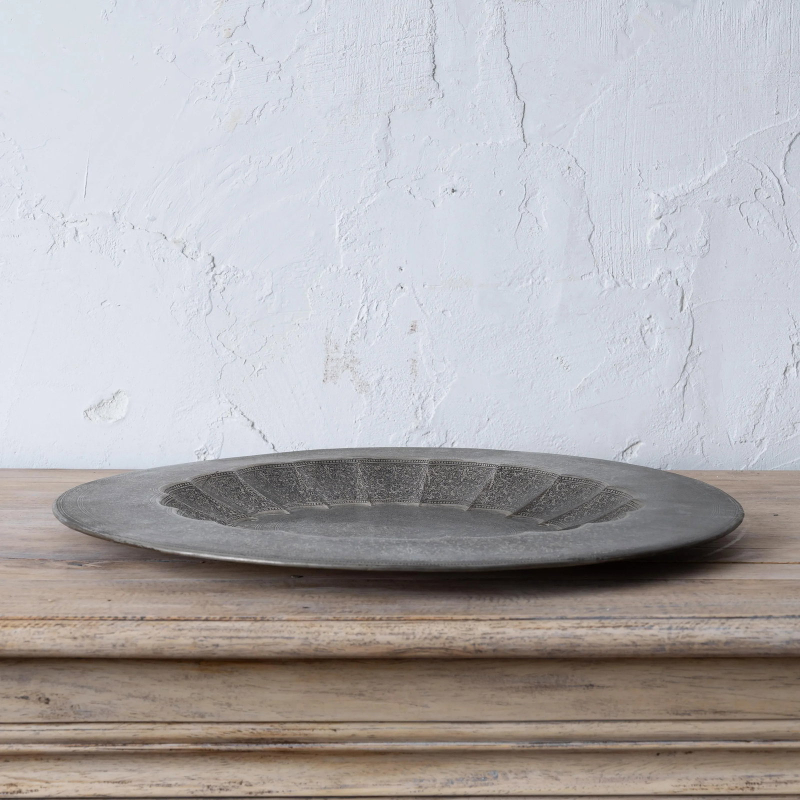 Indian Silverplate Tray - 4