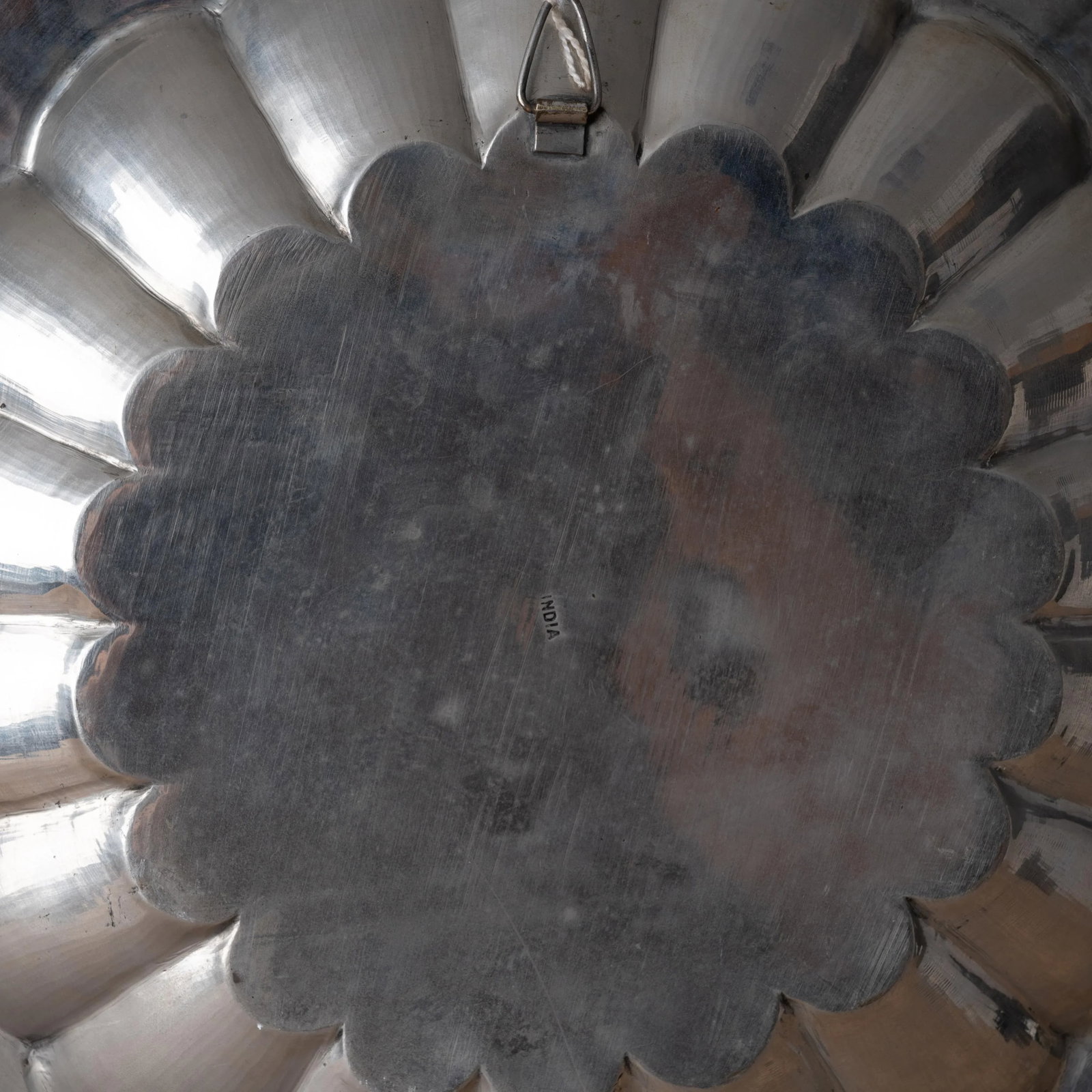 Indian Silverplate Tray - 7