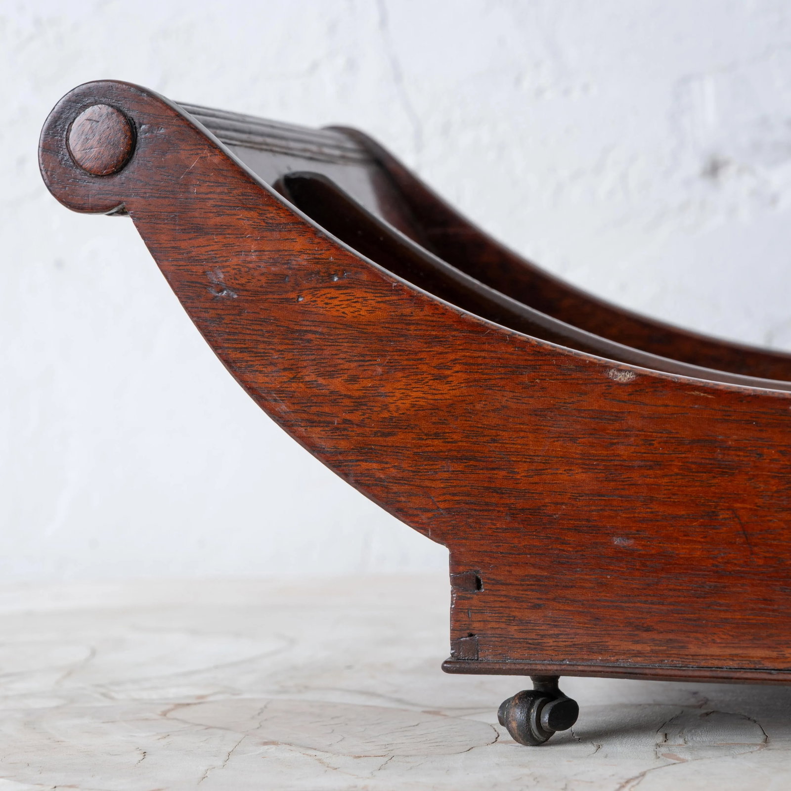 George III Mahogany Cheese Coaster - 4