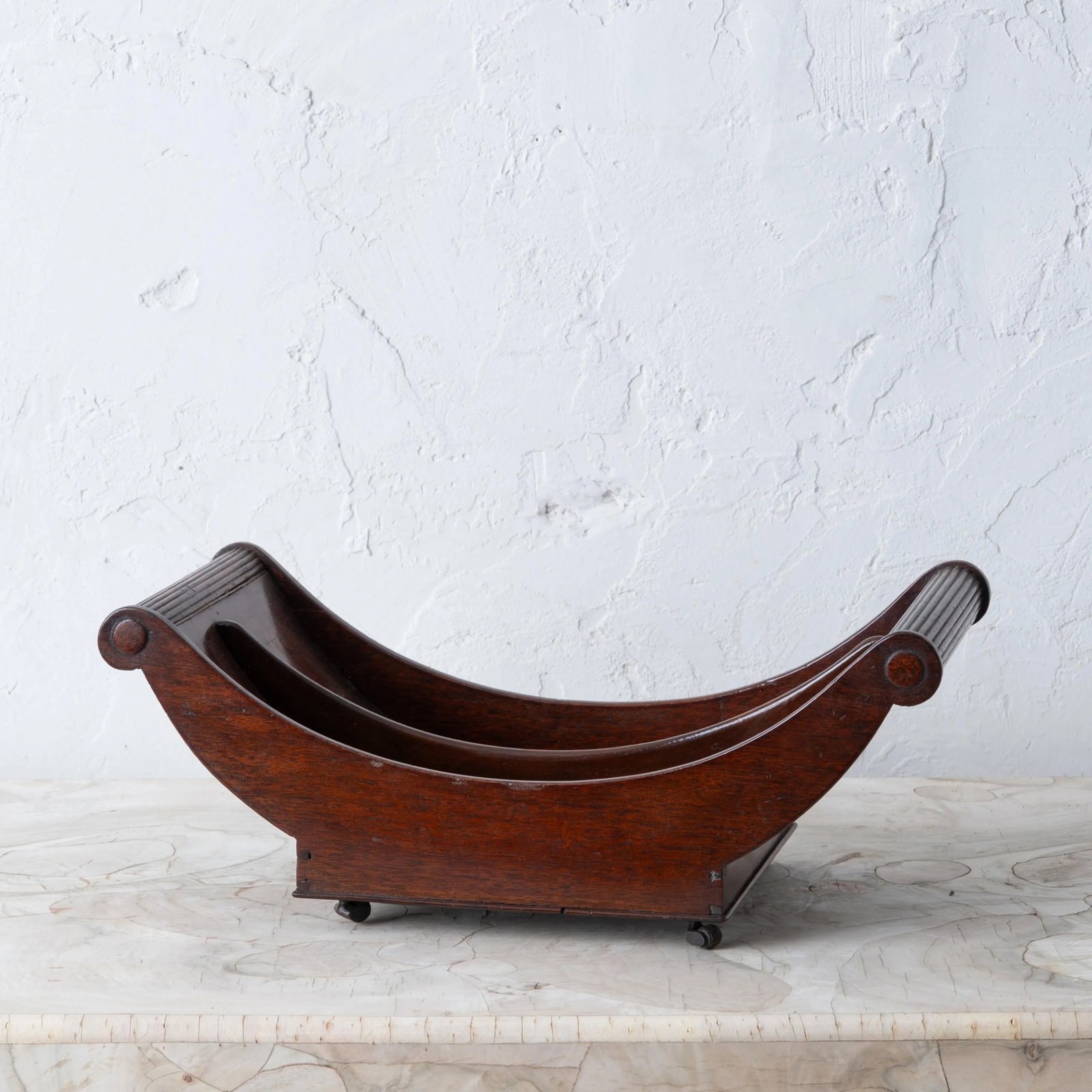 George III Mahogany Cheese Coaster - 5