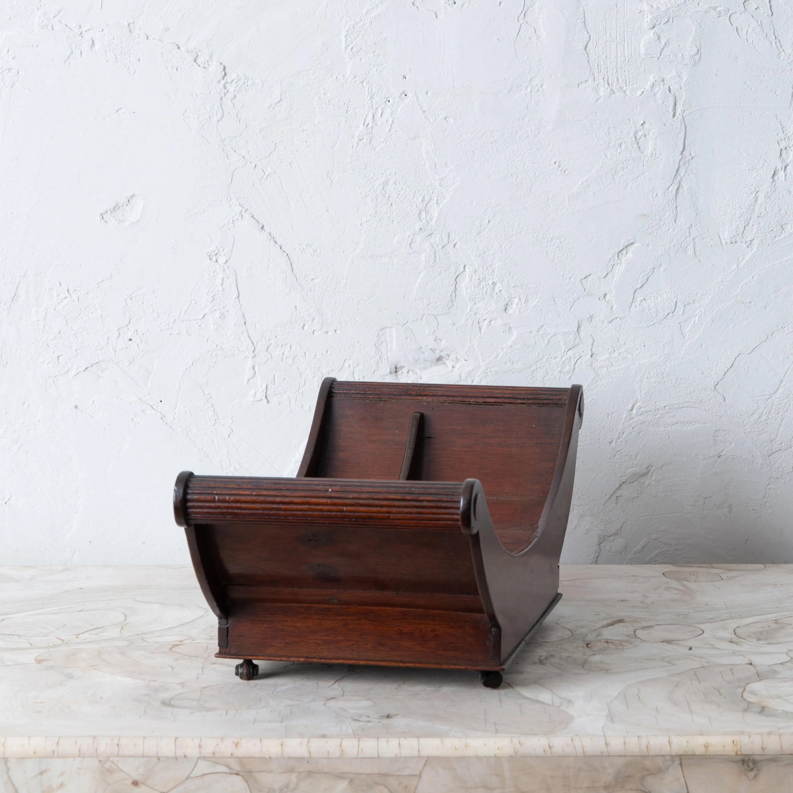 George III Mahogany Cheese Coaster - 6