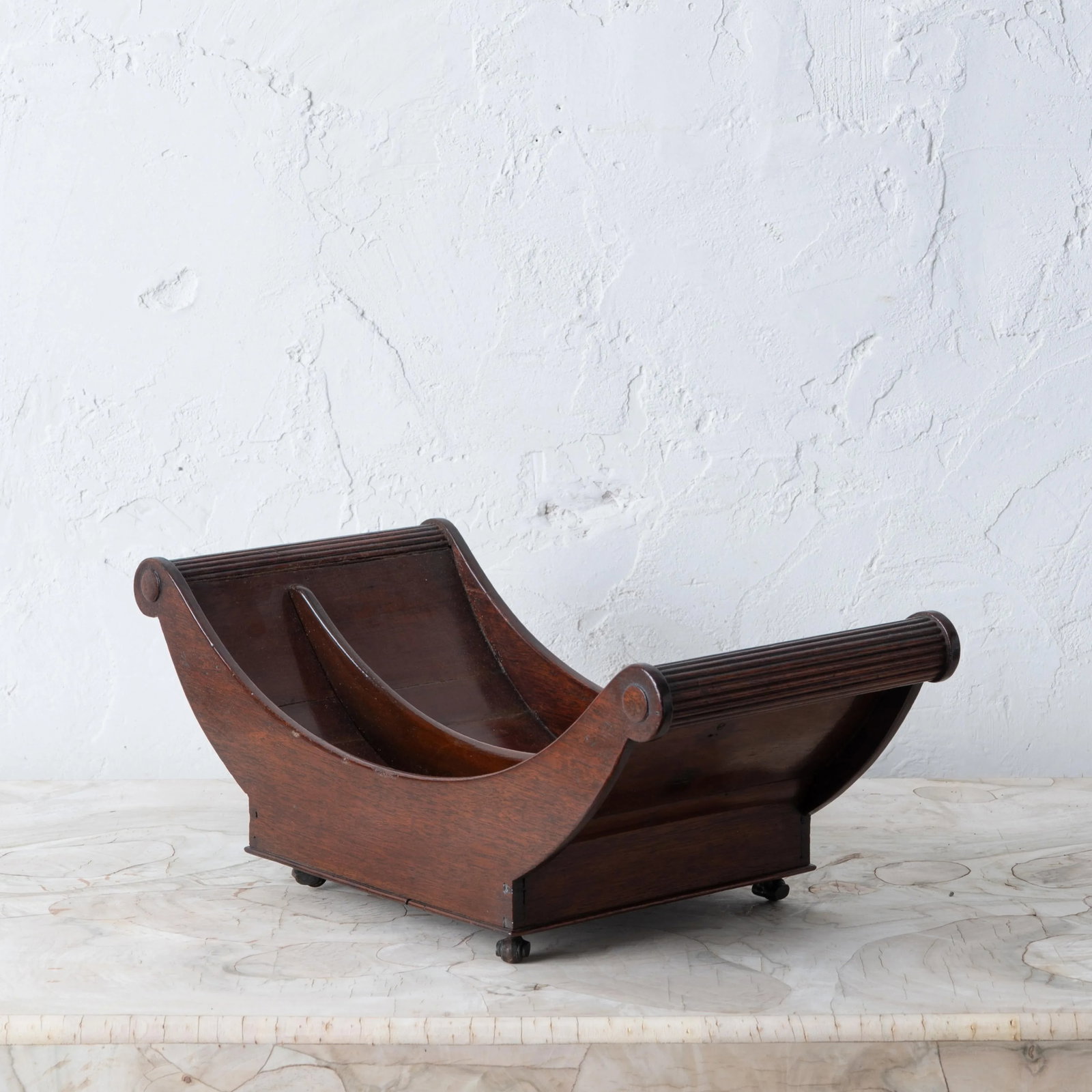 George III Mahogany Cheese Coaster - 7