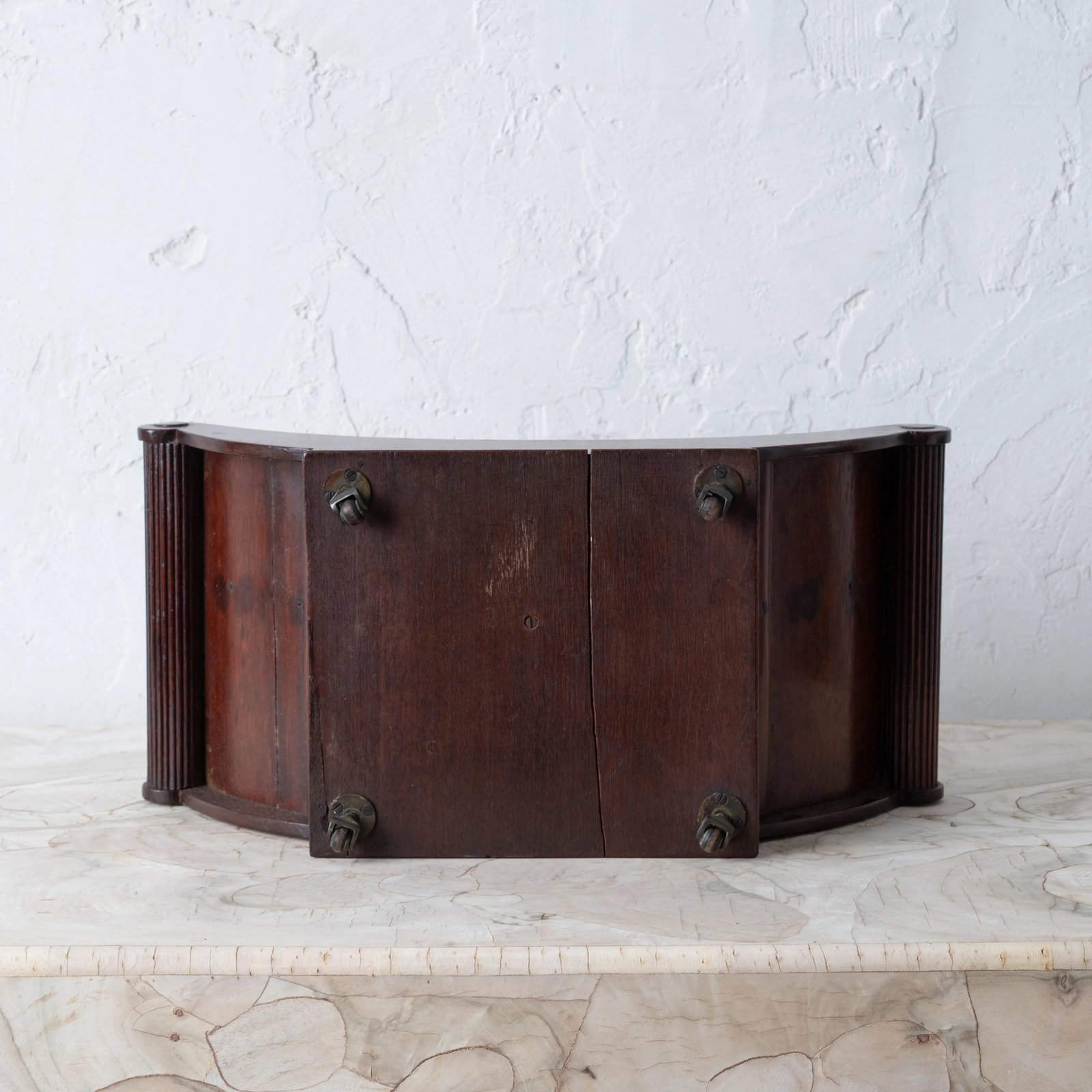 George III Mahogany Cheese Coaster - 9