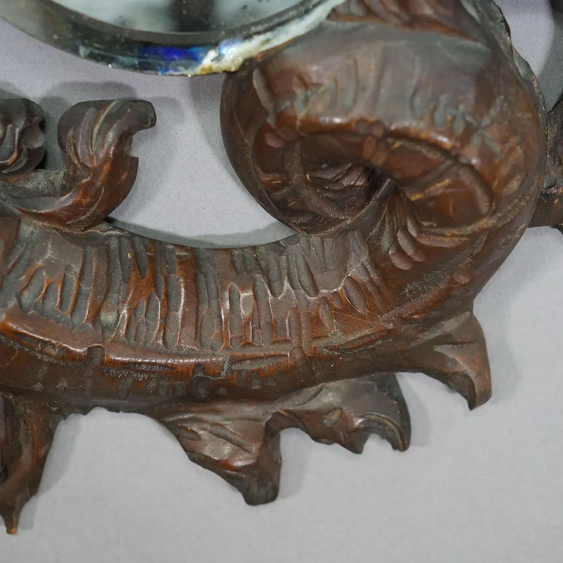 Victorian Mirror With Carved Dragon in the Manner of Gabriel Viardot Ca. 1880 - 9