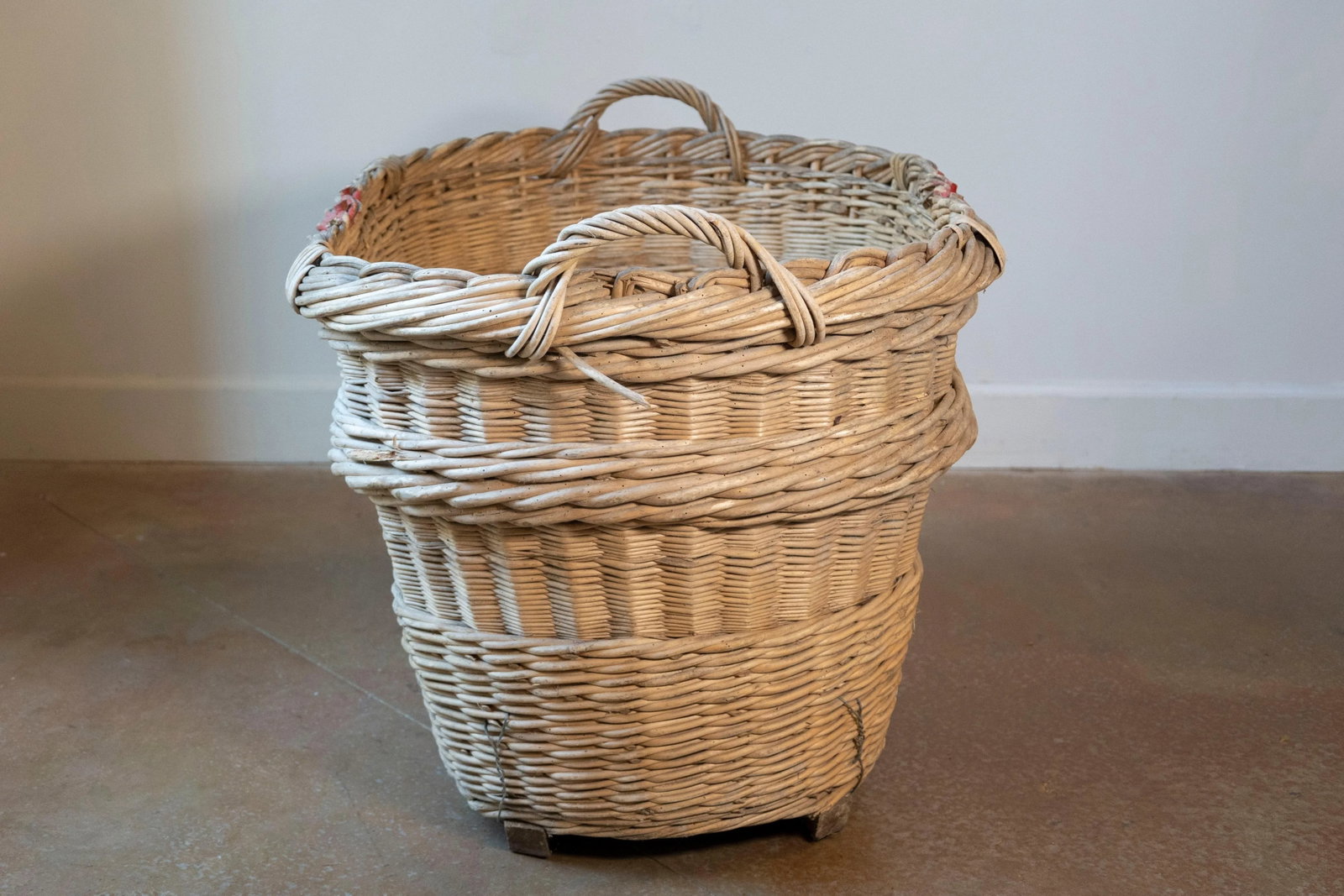 French Champagne Harvesting Basket - 8