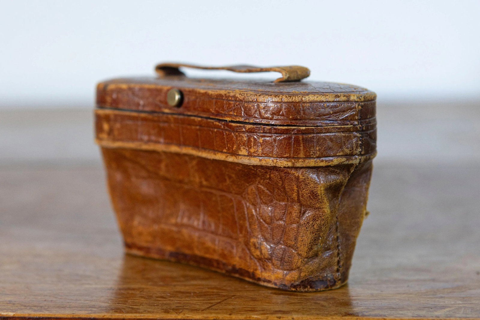 Swedish 20th Century Pair of Theater Binoculars With Leather Case - 4