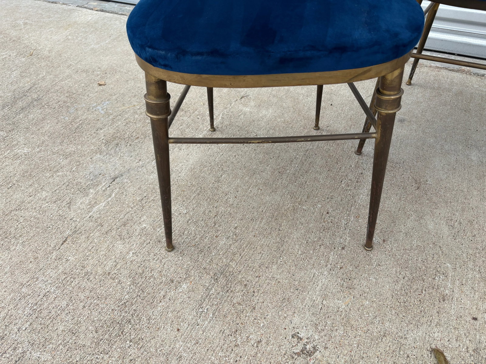 1960s Set of 4 Italian Brass Chiavari Chairs - 5