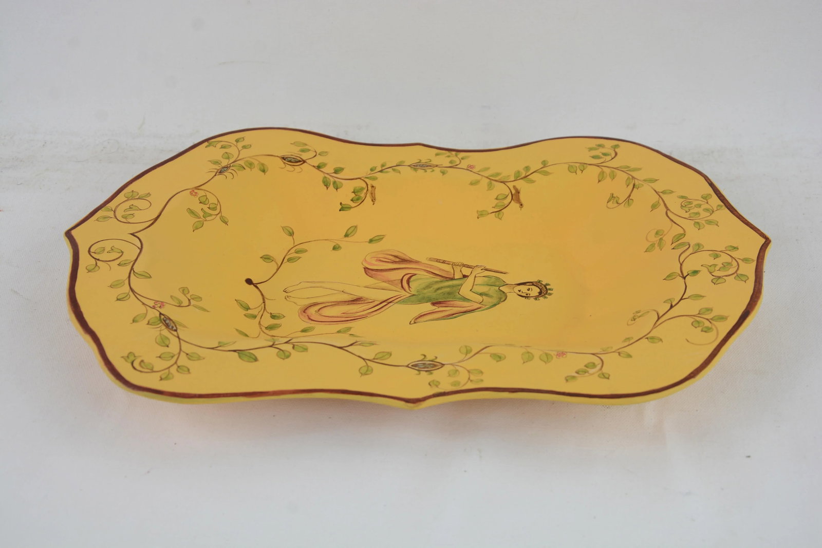 Hand-Painted Desktop Decoration Board,/Tray - 4