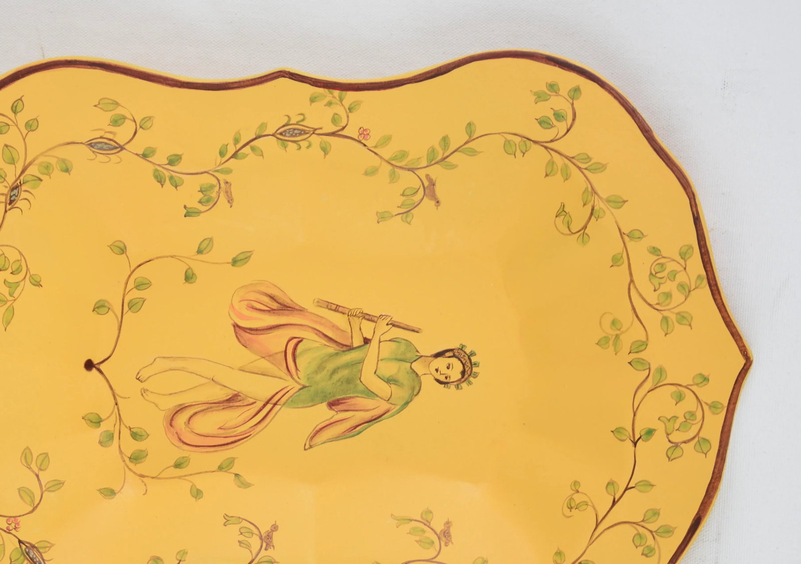 Hand-Painted Desktop Decoration Board,/Tray - 5