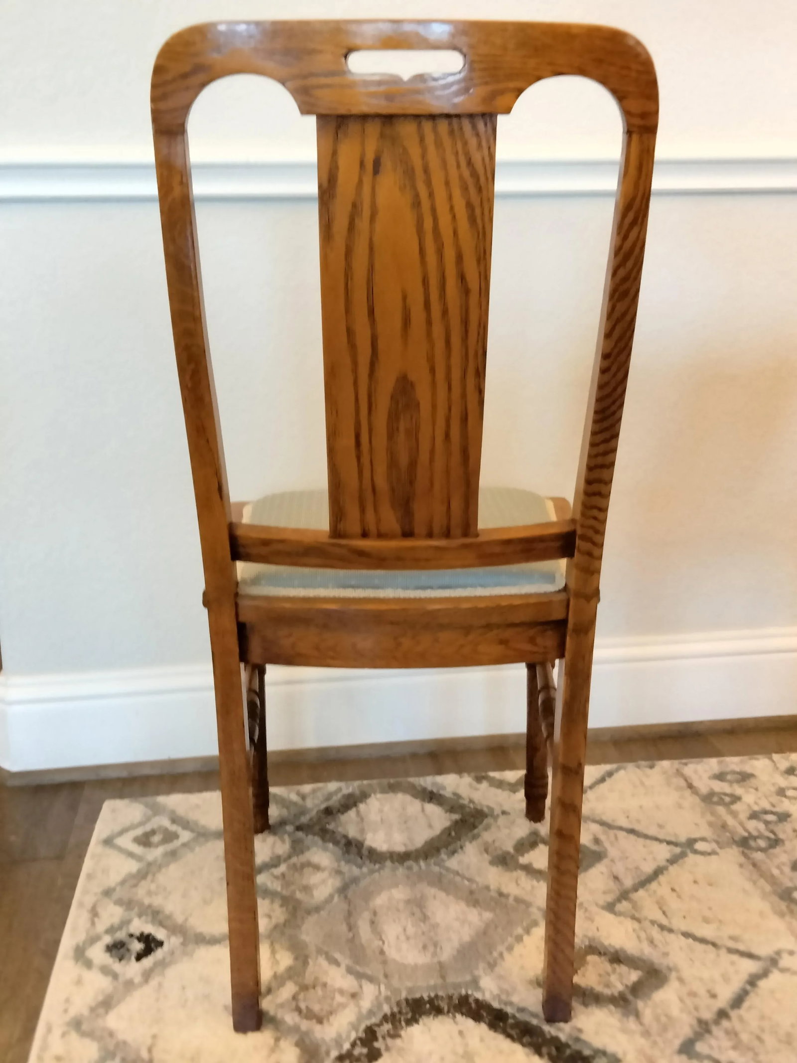 1880s Golden Oak Gilded Age Custom Made Dining Set With 10 Chairs - 14