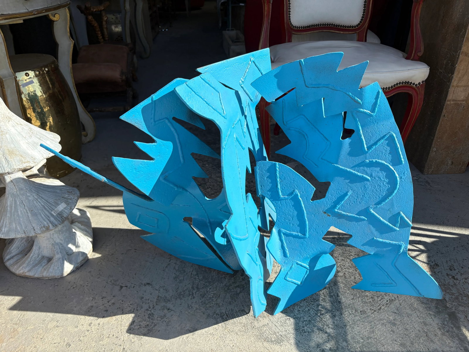 Mid 20th Century Abstract Steel Sculpture - 3