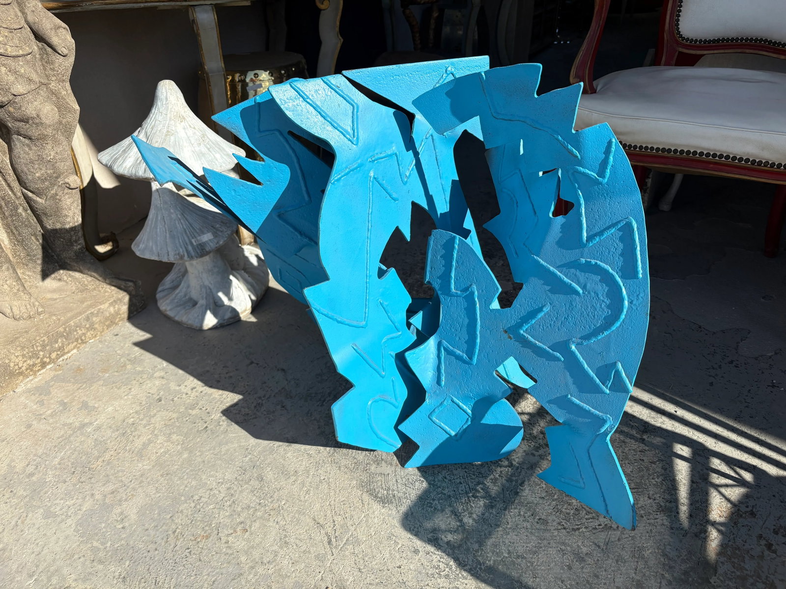 Mid 20th Century Abstract Steel Sculpture - 4