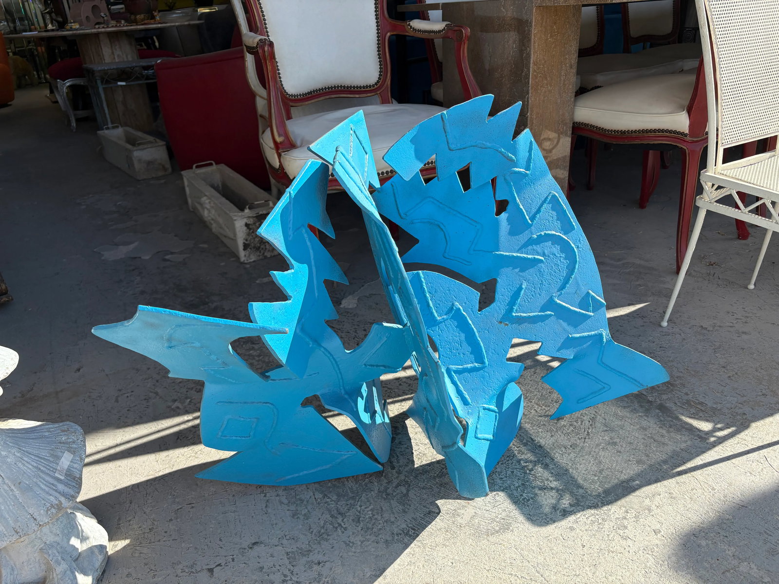 Mid 20th Century Abstract Steel Sculpture - 5
