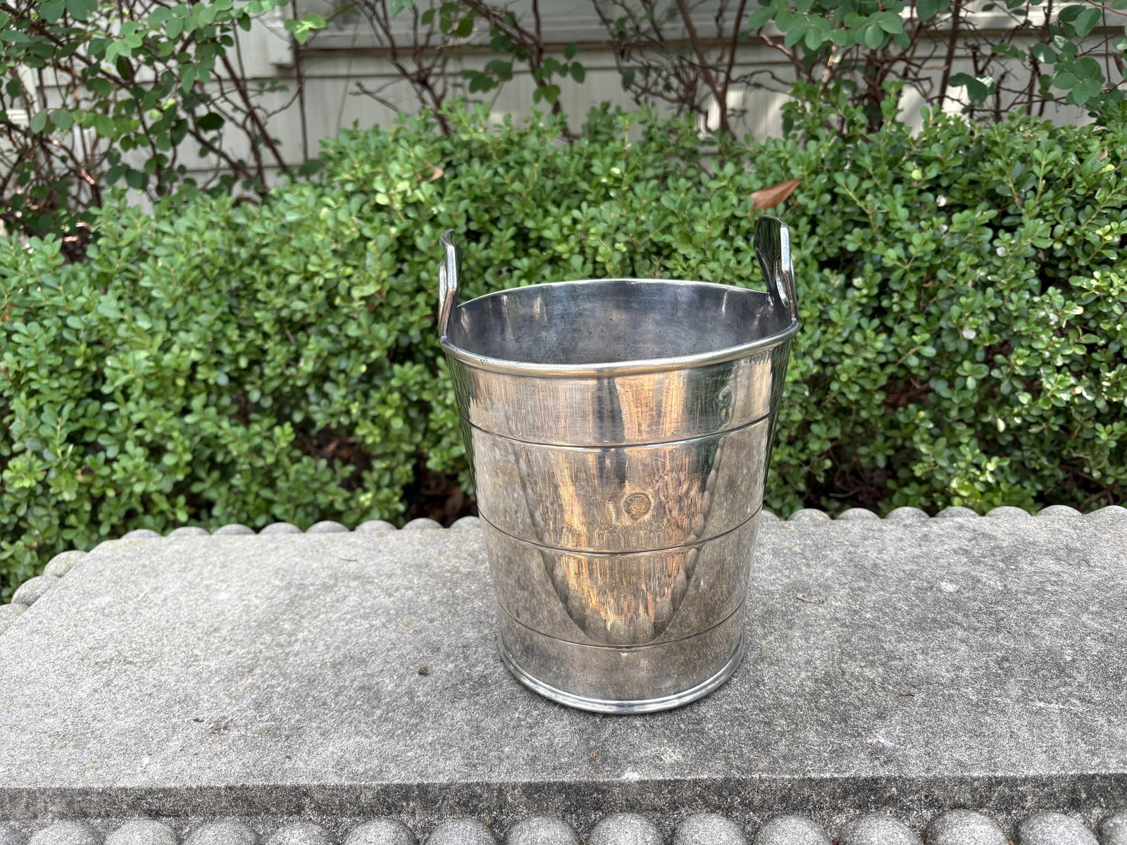 19th Century English Nickel Silver Champagne Bucket - 2