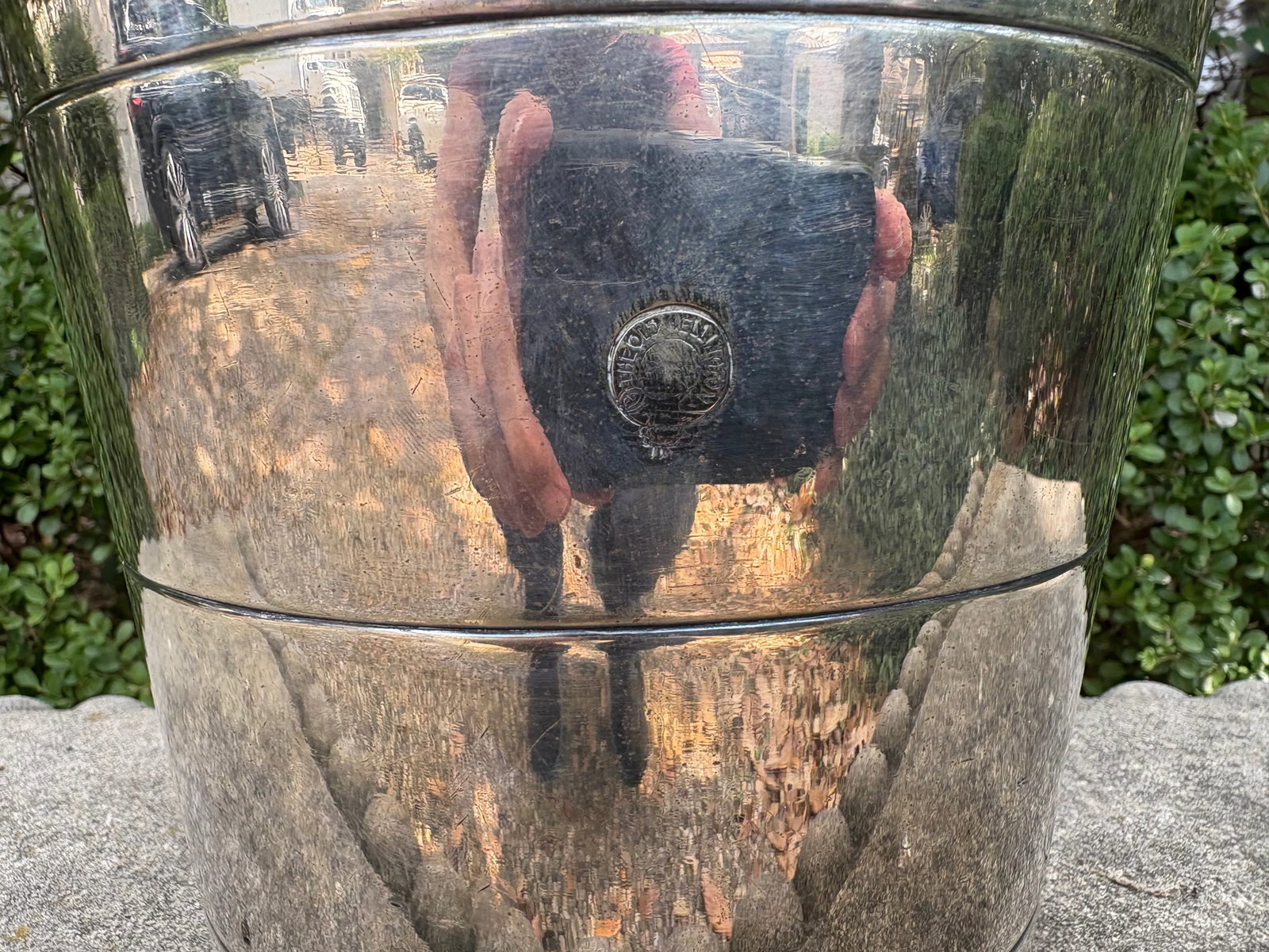 19th Century English Nickel Silver Champagne Bucket - 3