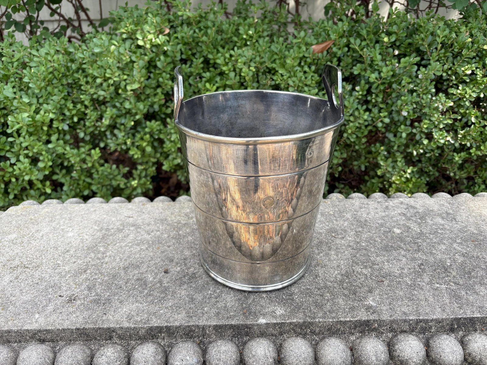 19th Century English Nickel Silver Champagne Bucket - 8