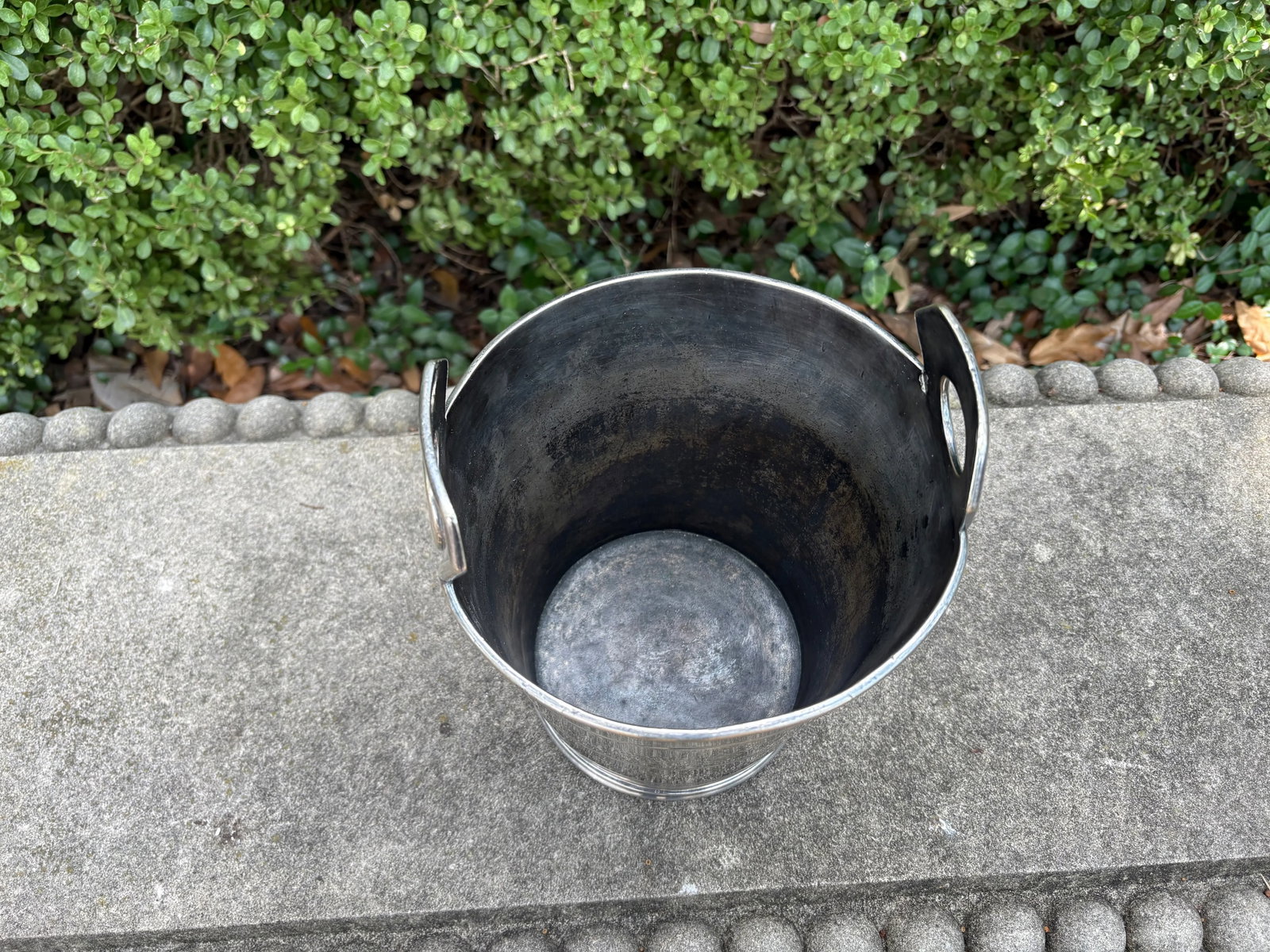 19th Century English Nickel Silver Champagne Bucket - 9