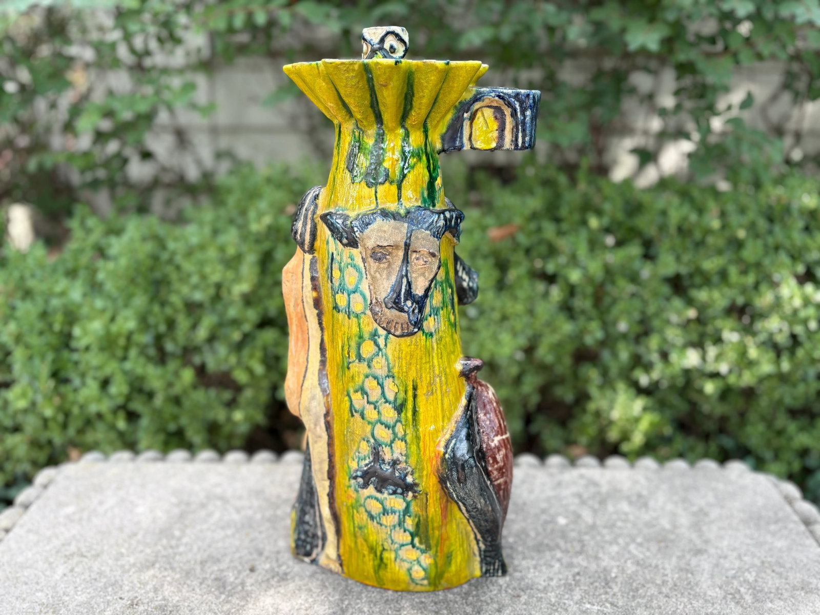 Italian Modern Glazed Terracotta Sculpture - 11