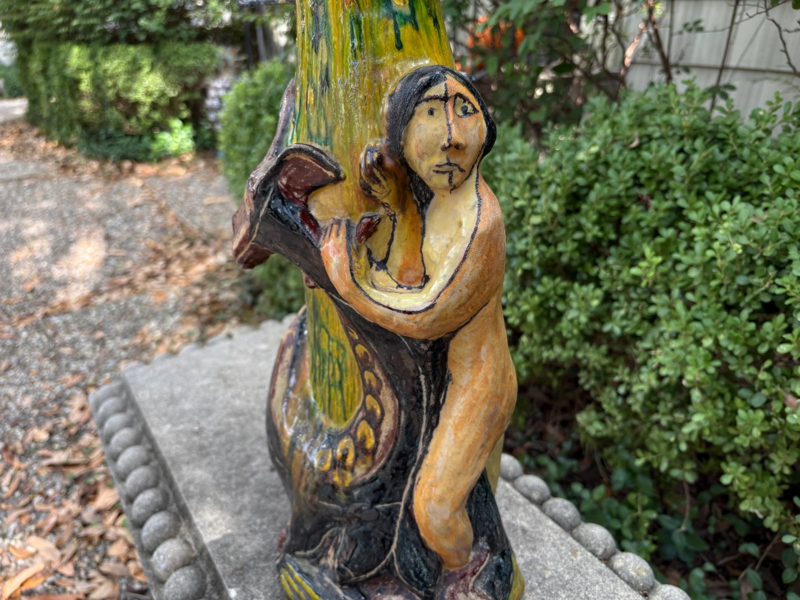 Italian Modern Glazed Terracotta Sculpture - 5
