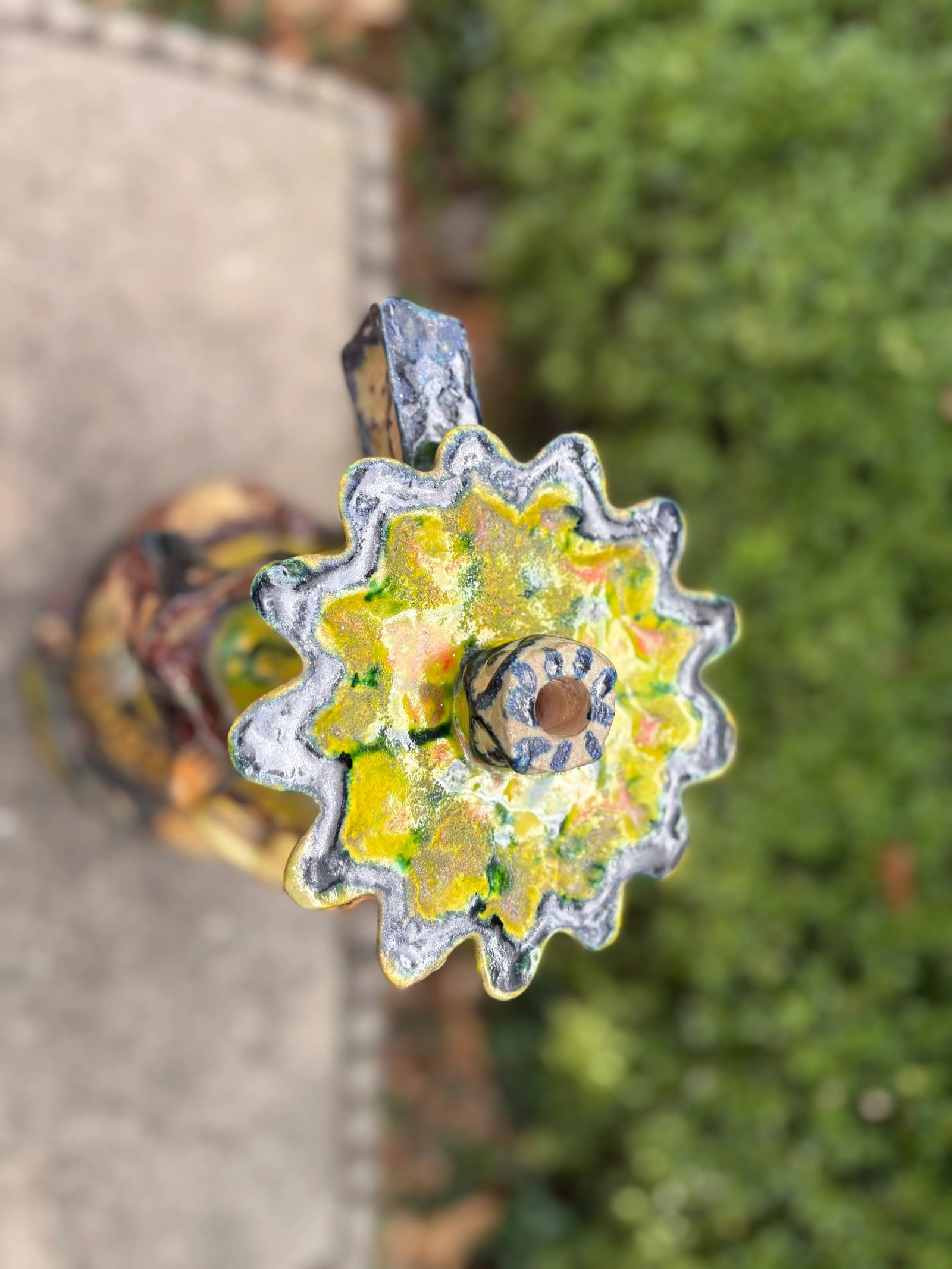 Italian Modern Glazed Terracotta Sculpture - 7