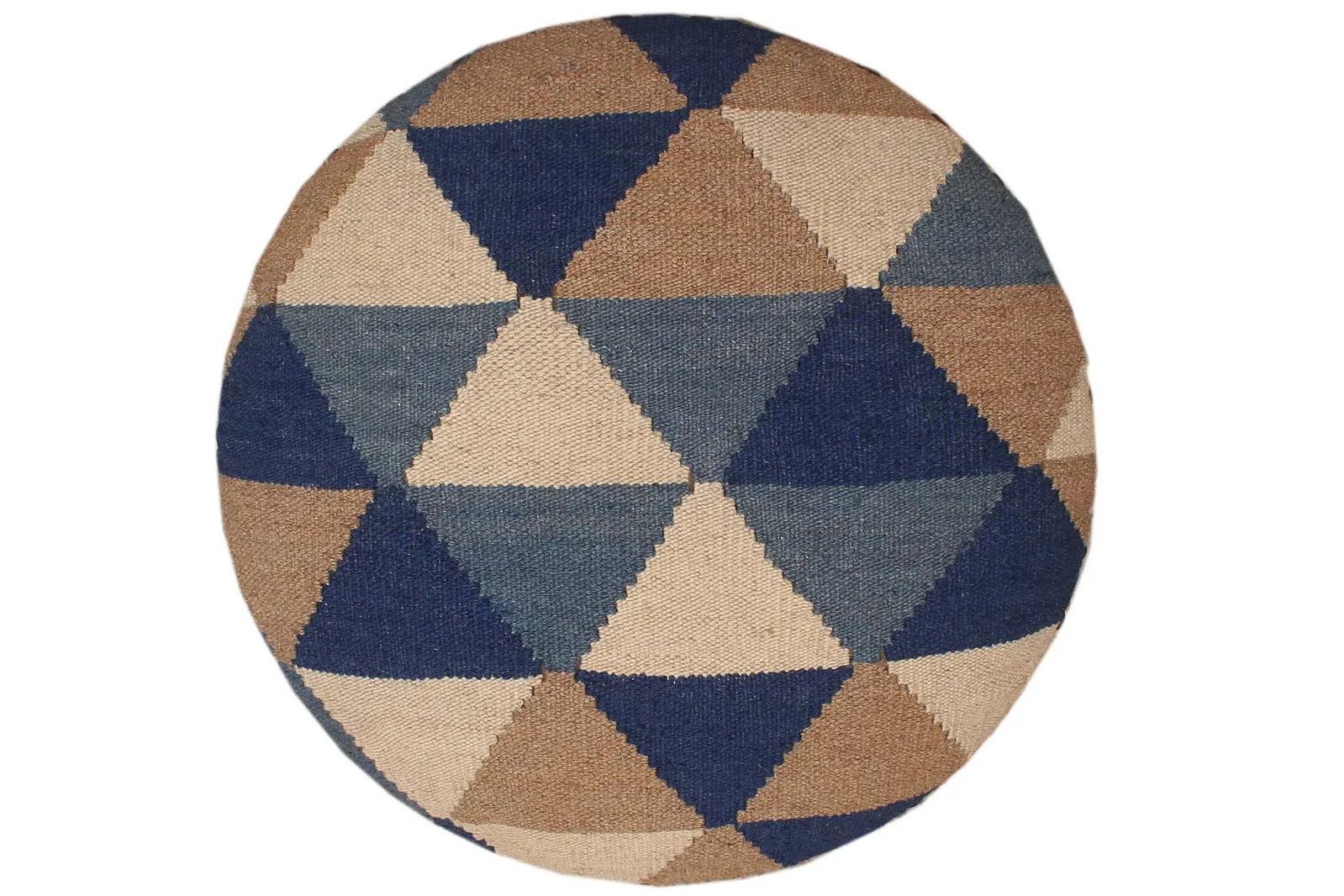 Shabby Chic Tribal Kilim Wood Bar Stool - 2