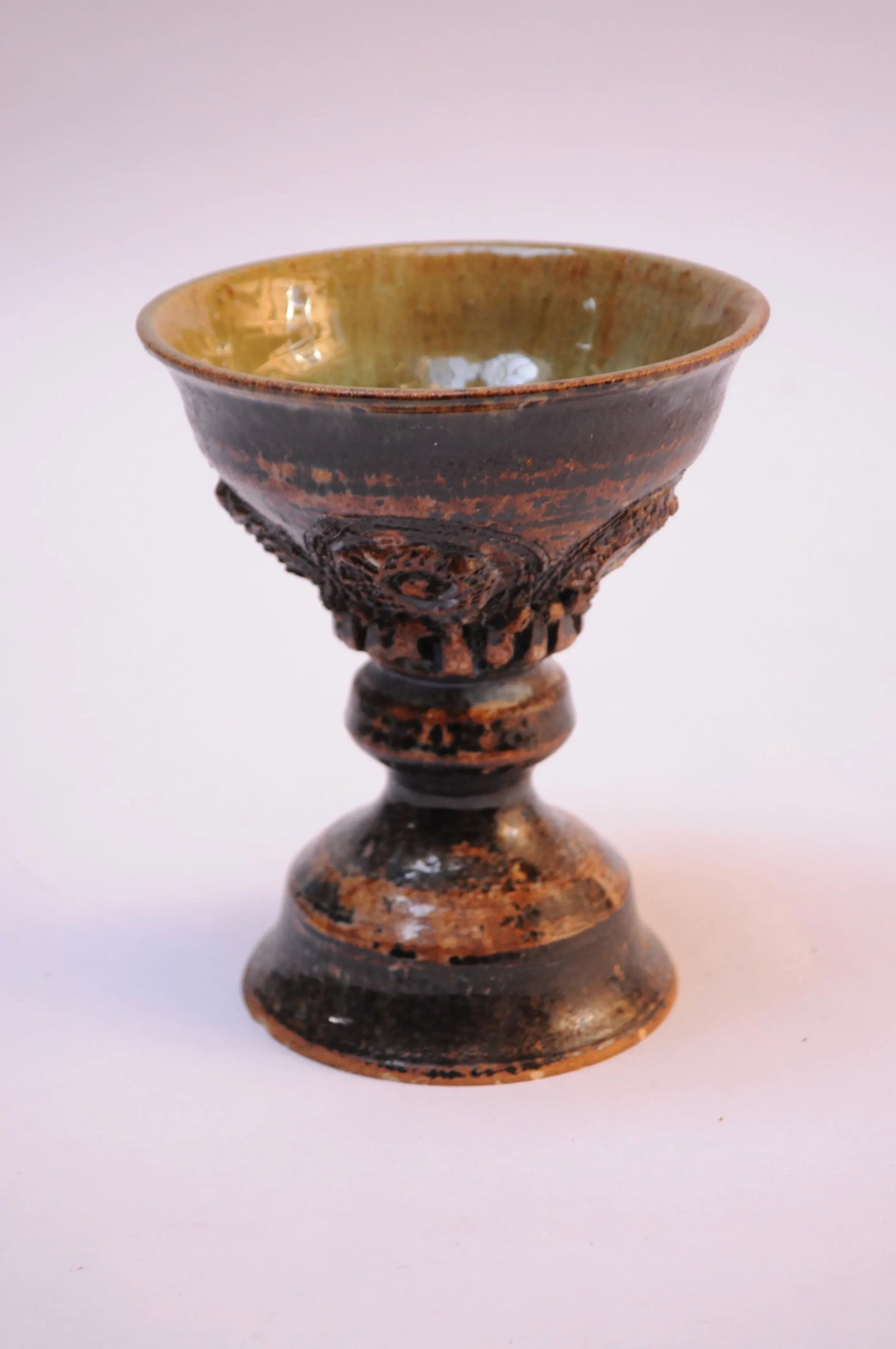 Studio Pottery Goblet / Chalic - 9