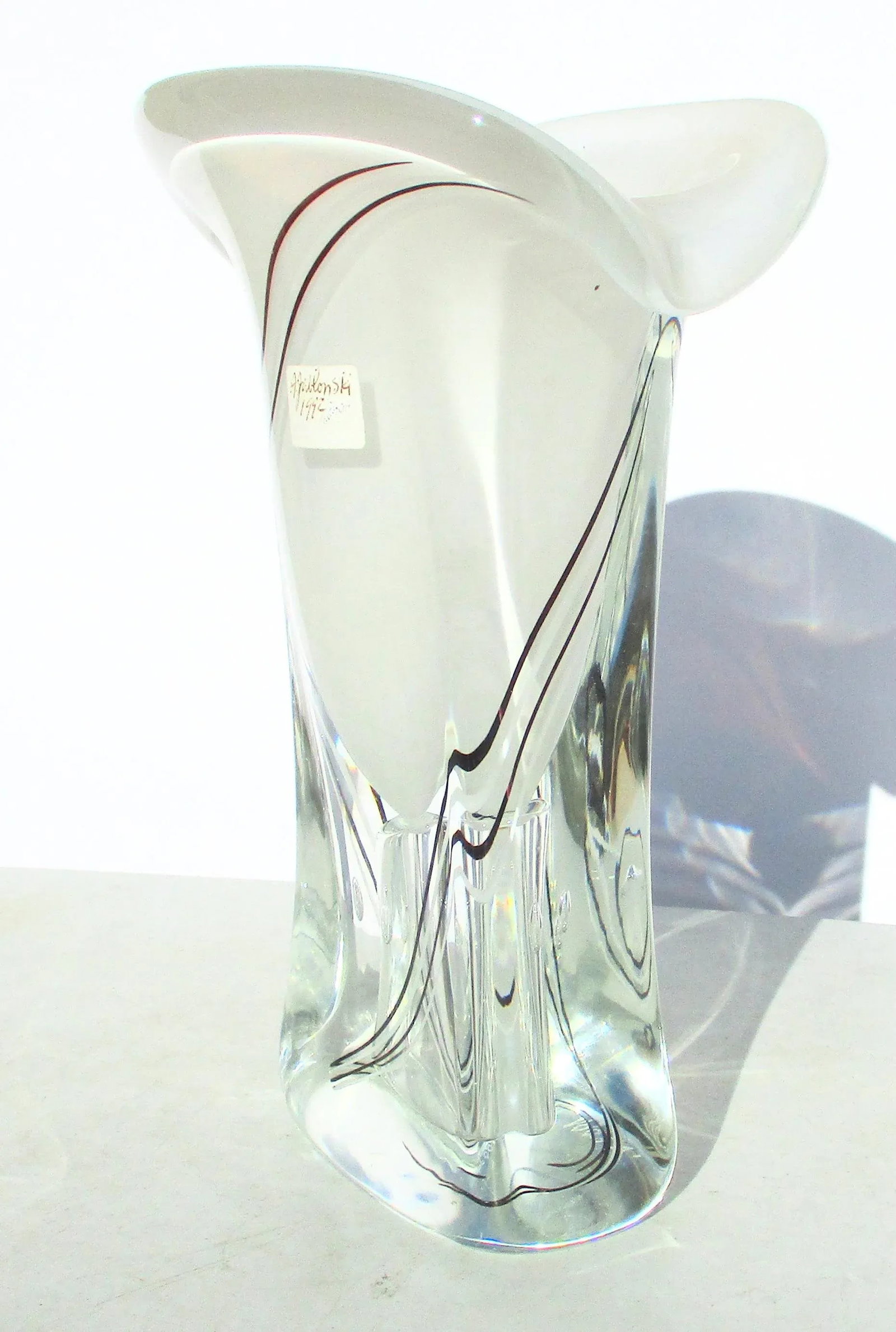 Art Glass by Adam Jablonski Dated 1992 - 4