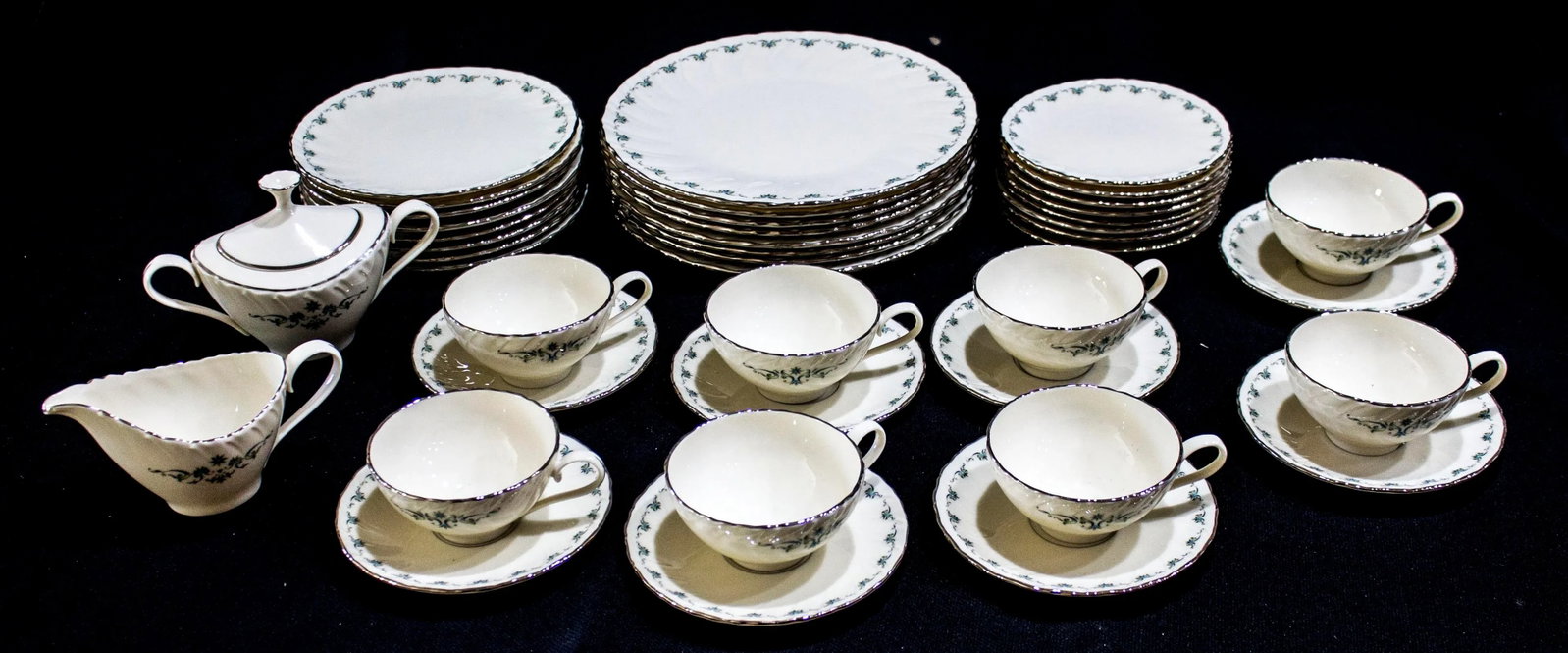 1980s Lenox China Melissa Pattern - Service for 8 - 8