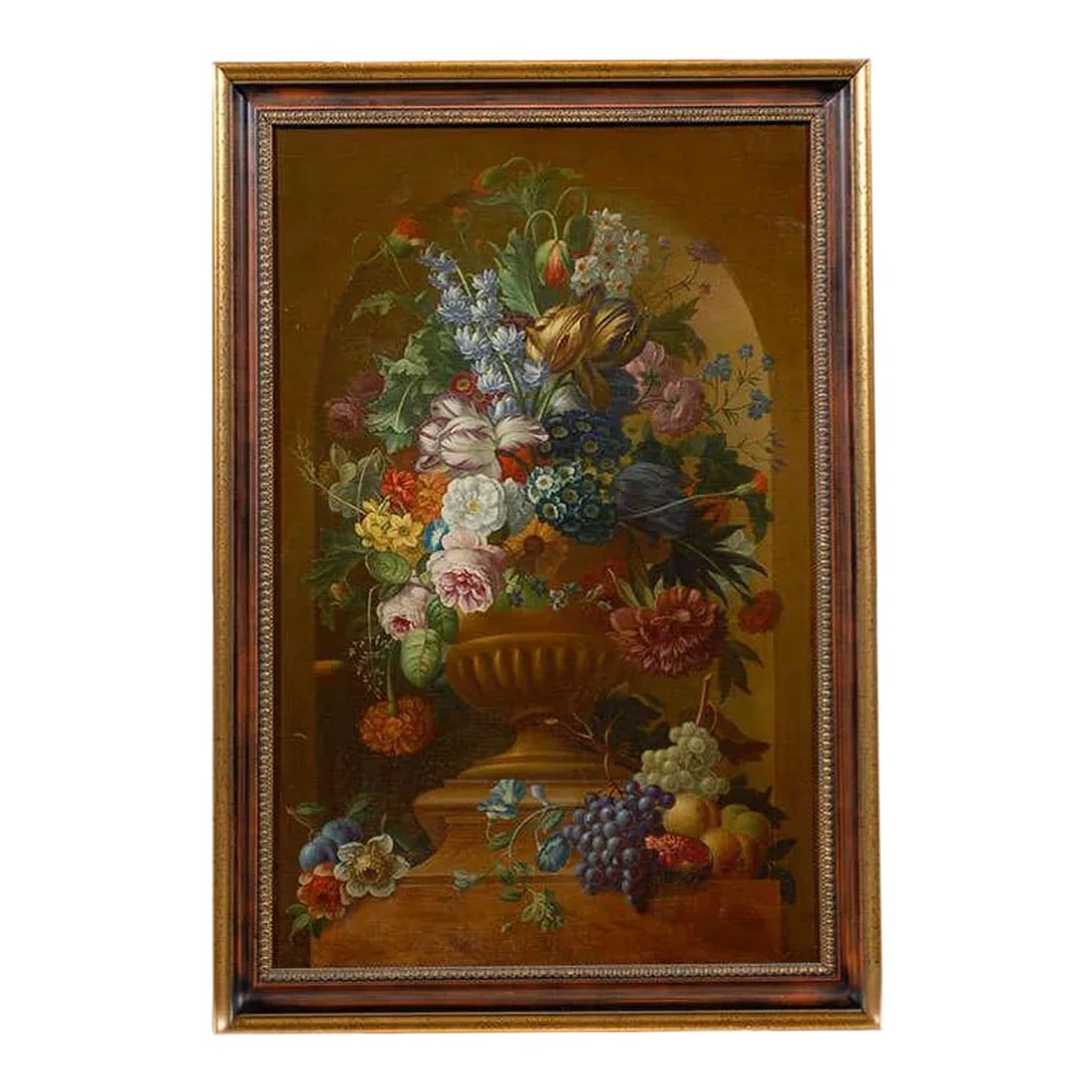 Swedish 1780s Floral Painting in the Manner of Paulus Theodorus van Brussel (1 of 11)