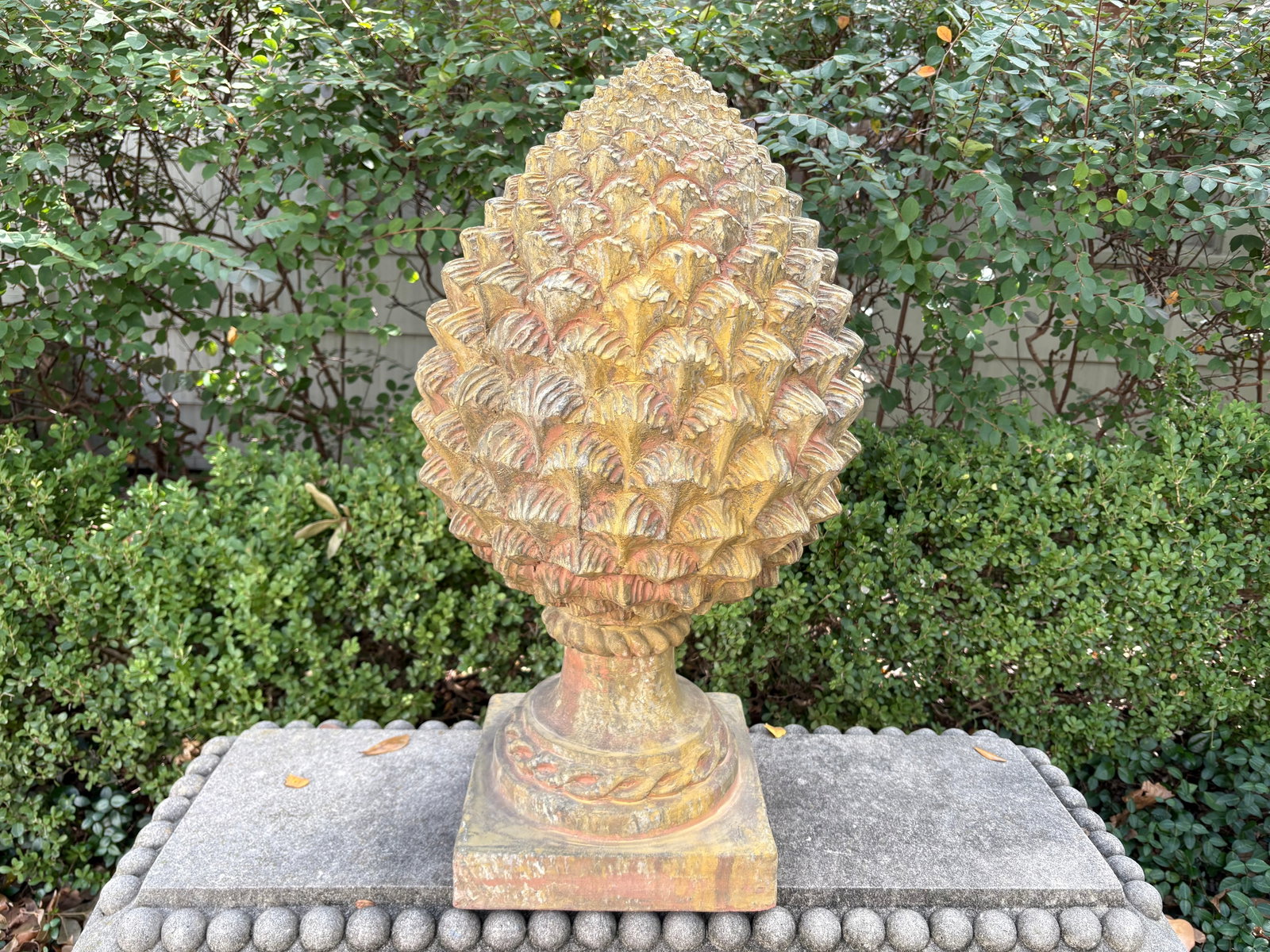 Pair of Italian Terracotta Artichokes - 6