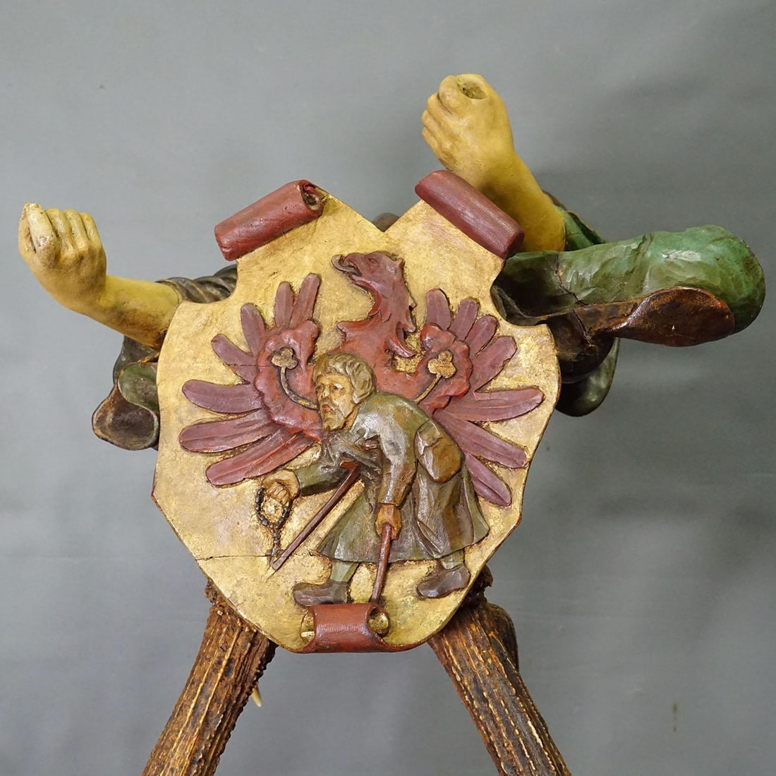 Antique Lusterweibchen Depicting Lucretia, Germany 1900 - 8