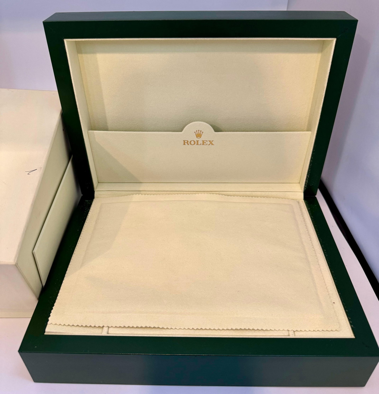 Rolex Watch Box, New Creme Empty Acs. Oyster Perpetual Daytona GMT Datejust - 12