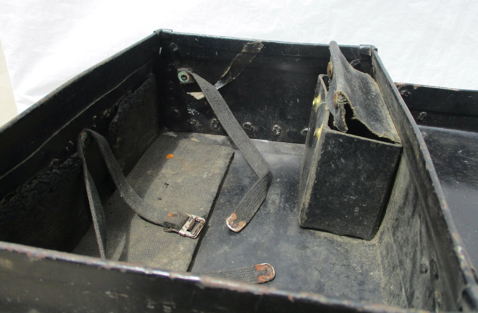 Vintage Line-Mans Tool Box - 10