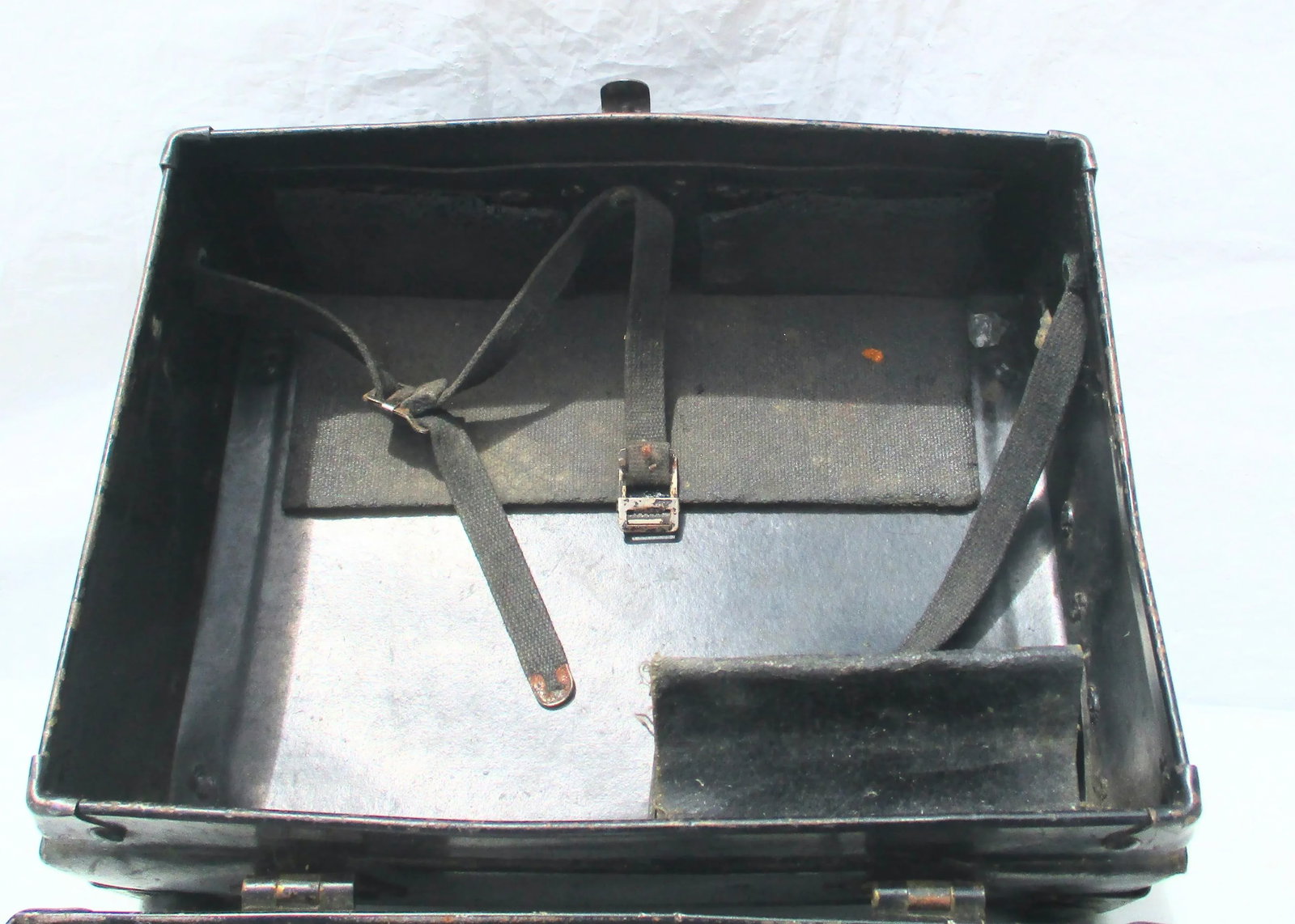 Vintage Line-Mans Tool Box - 9