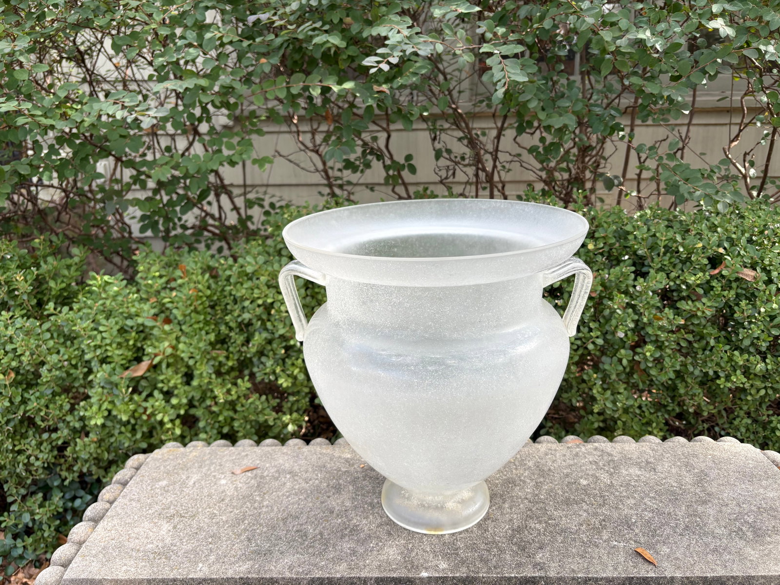 1930s Murano Glass Urn Signed Seguso - 10