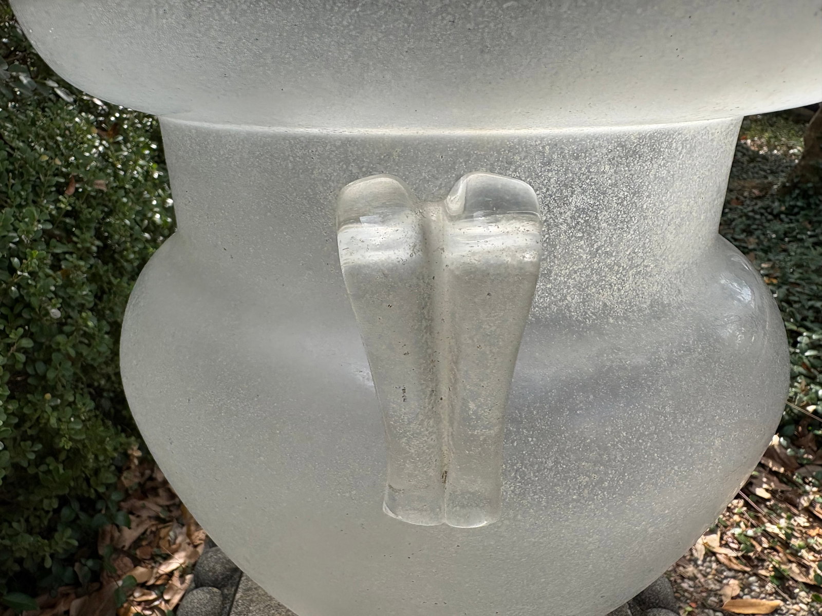 1930s Murano Glass Urn Signed Seguso - 7