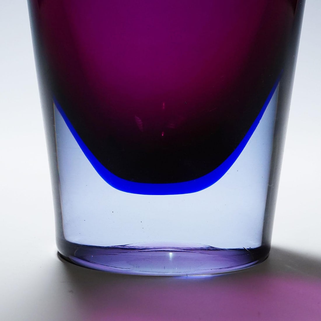 Rare Art Glass Vase by Flavio Poli for Seguso Vetri d'Arte - 5