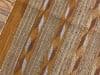 1940s Tan Camel Stripe Modern Antique American Navajo Chinle Wide Ruins Rug 2' X 3' Flat Weave Wool - 7