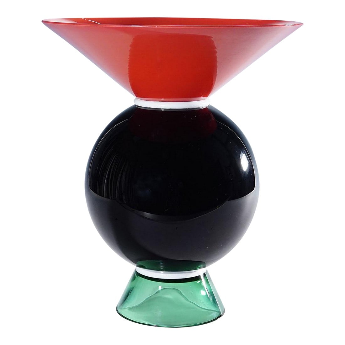 Vase Yemen by Ettore Sottsass for Venini Murano Ca. 1994 (1 of 9)