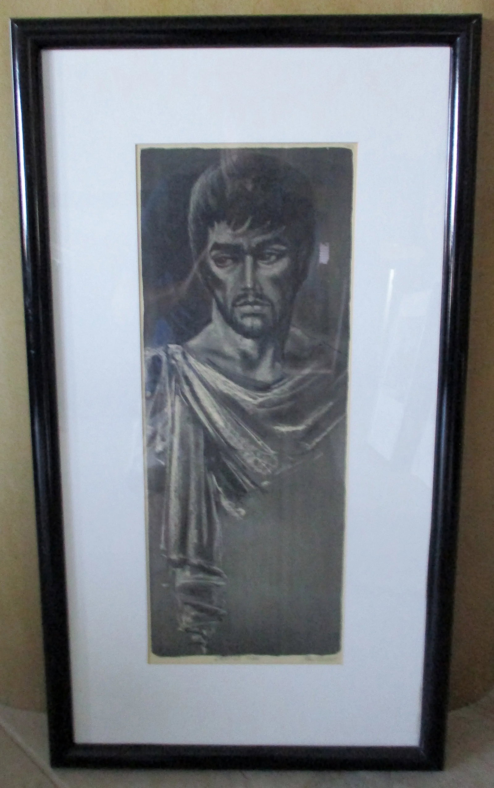 1970s "Brutus" Etching Numbered 23/100 by Paul Russell, Framed - 8