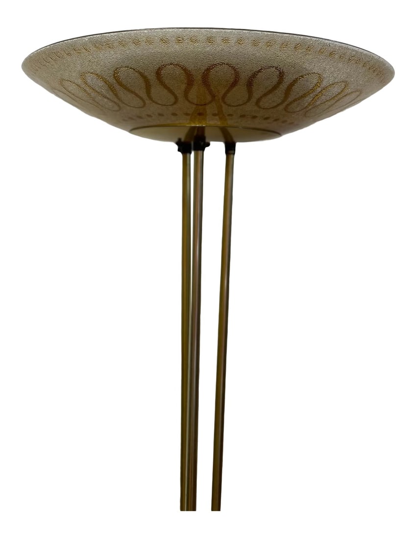 Gerald Thurston Brass Floor Lamp (1 of 4)